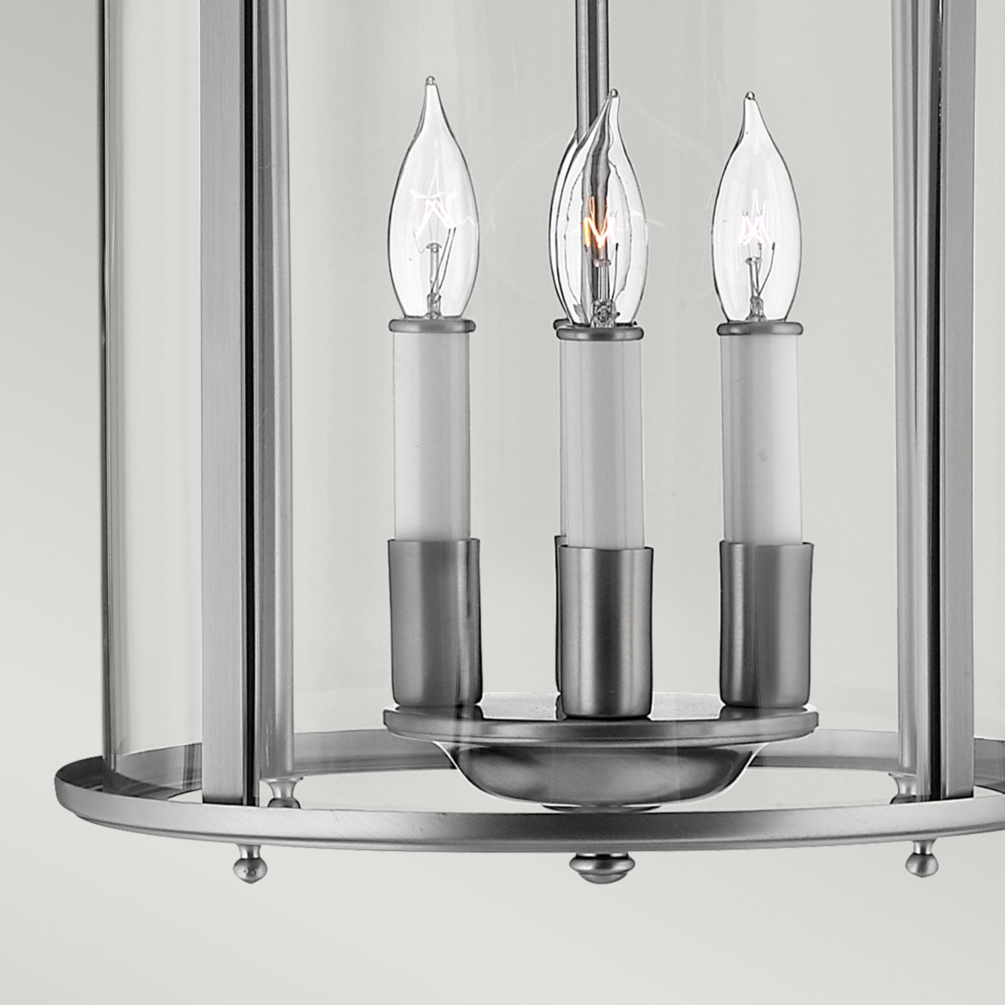 Hinkley Gentry 4 Light Medium Pendant - Pewter