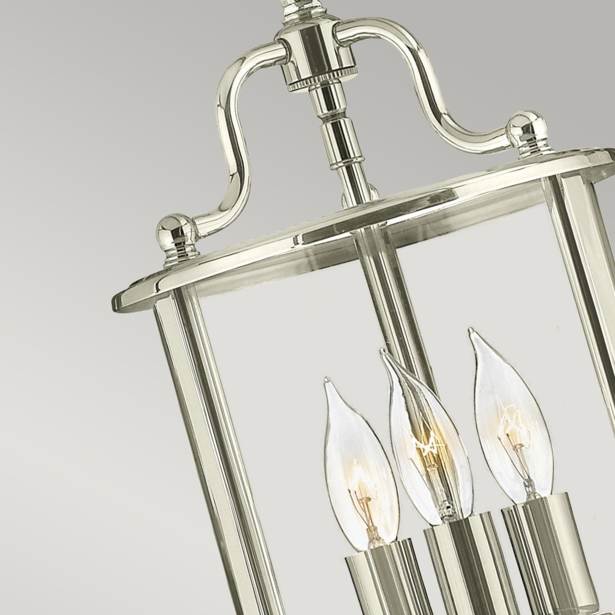 Hinkley Gentry 3 Light Small Pendant - Polished Nickel