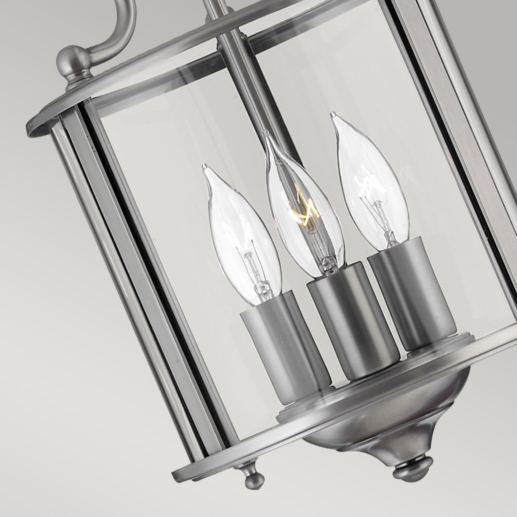 Hinkley Gentry 3 Light Small Pendant - Pewter