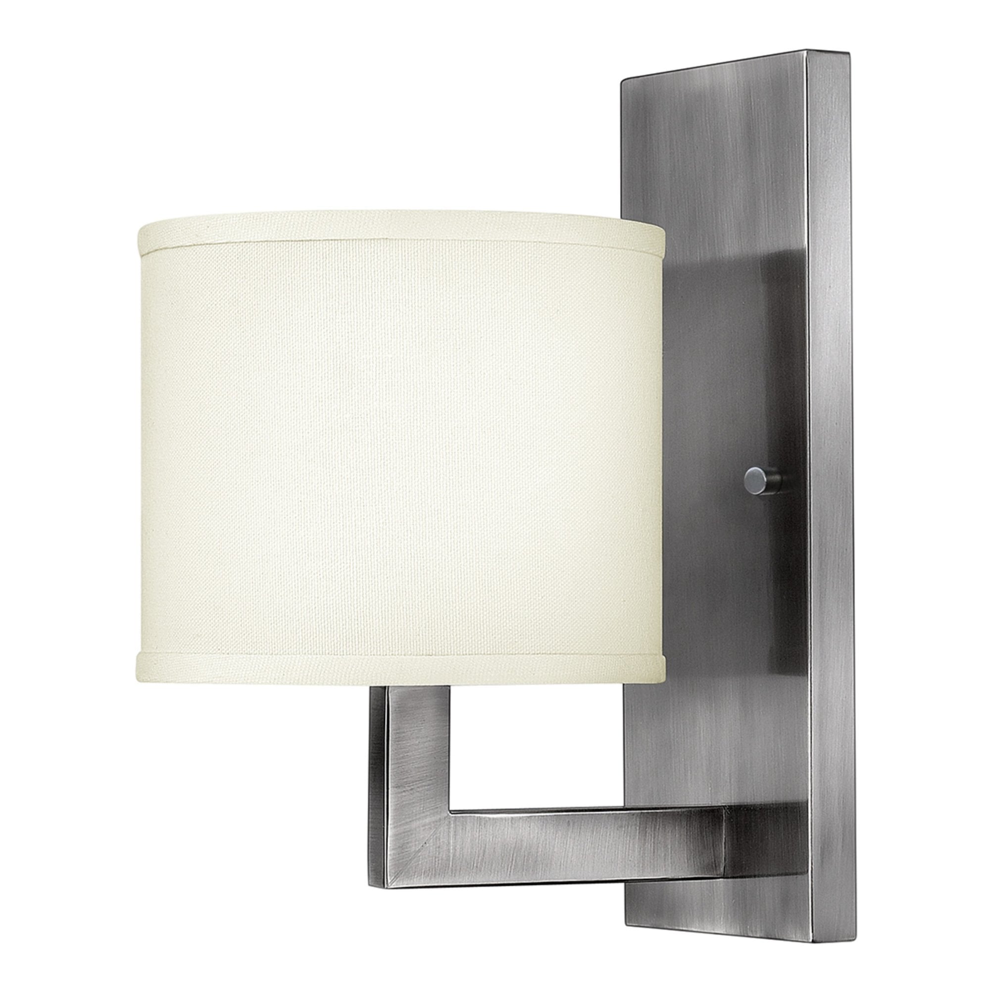 Hinkley Hampton Single Wall Light - Antique Nickel