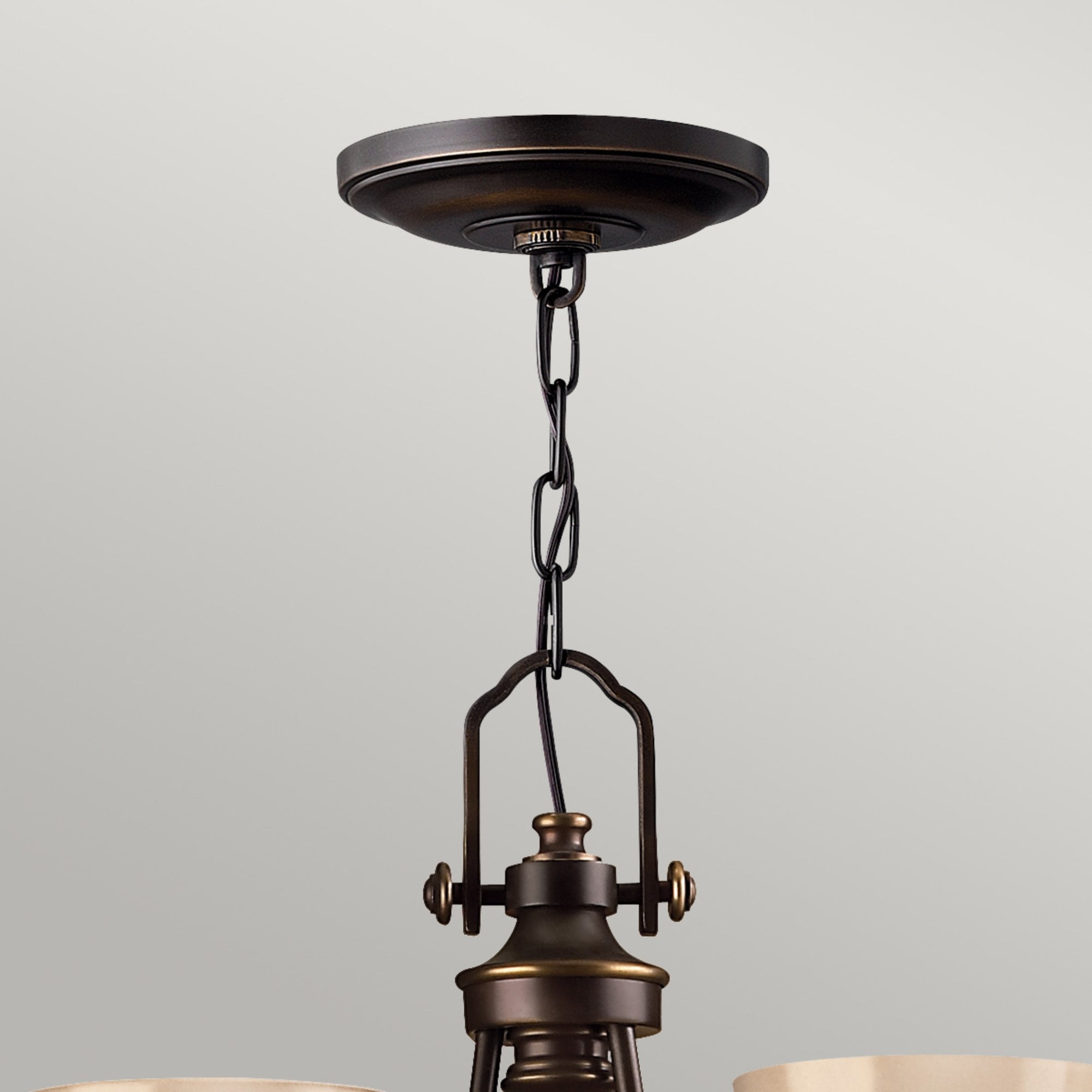 Hinkley Mayflower 3 Light Chandelier - Olde Bronze