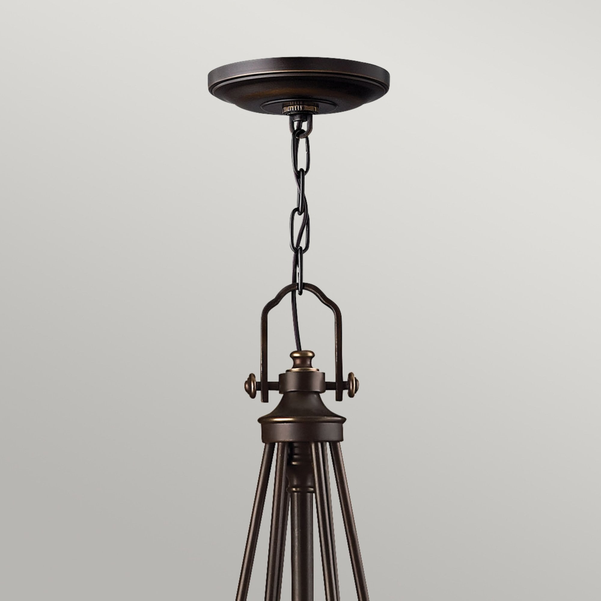 Hinkley Mayflower 6 Light Chandelier - Olde Bronze