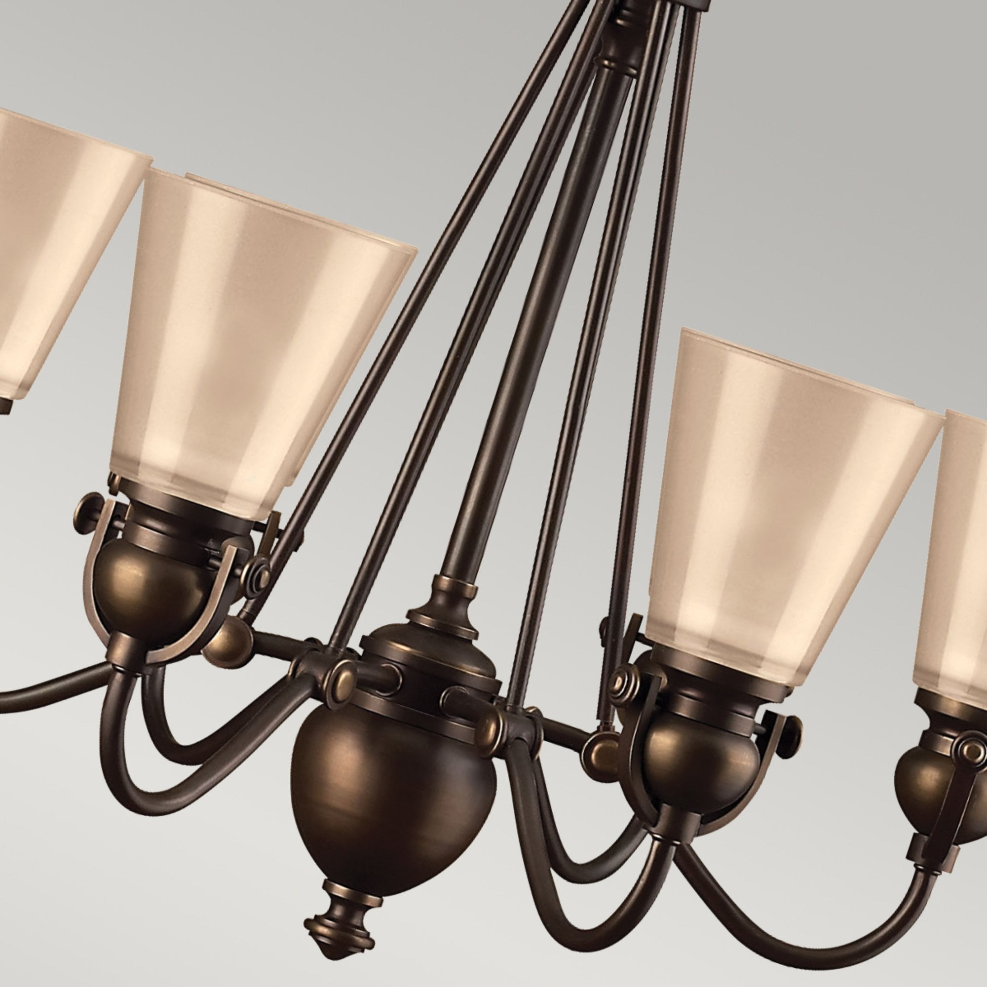 Hinkley Mayflower 6 Light Chandelier - Olde Bronze