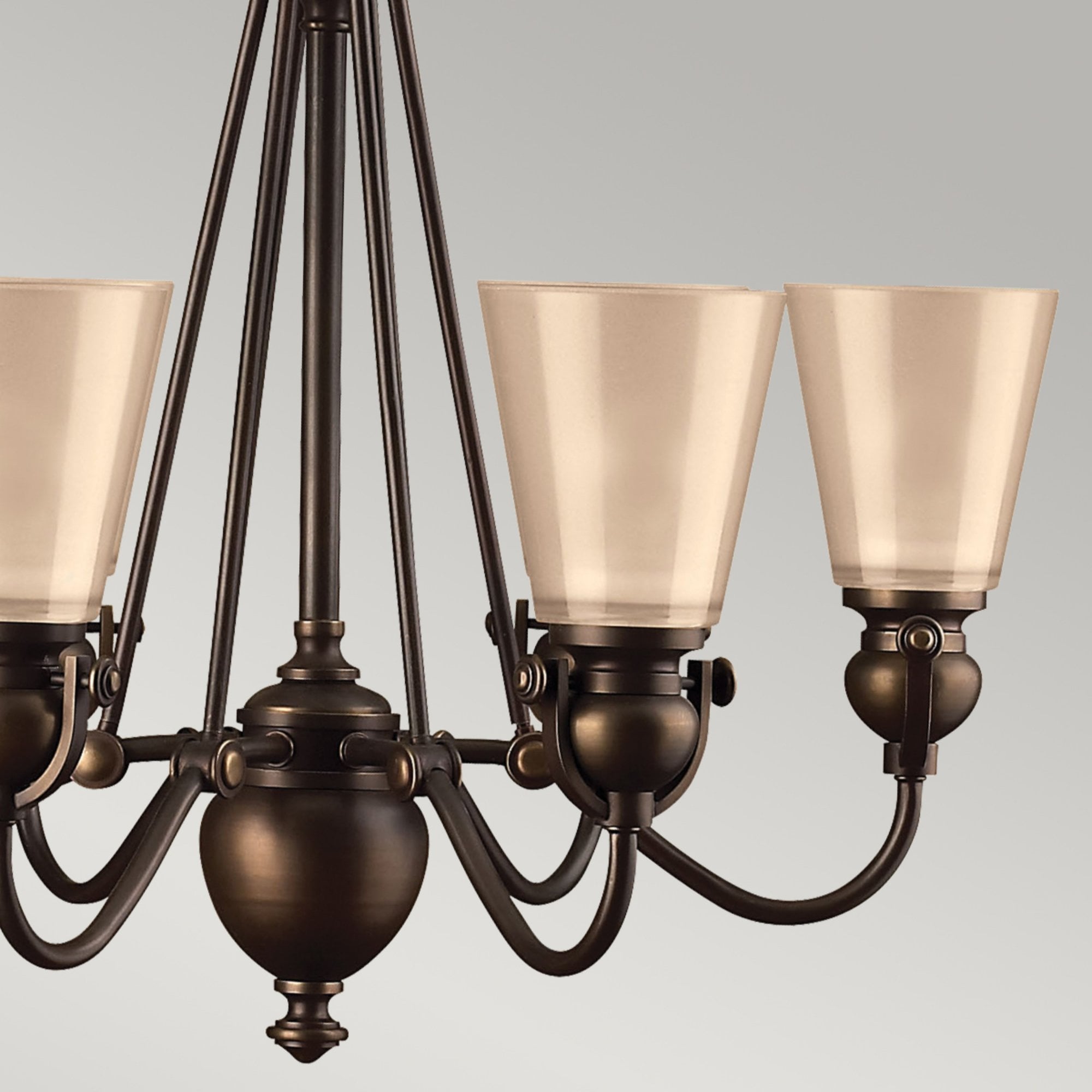 Hinkley Mayflower 6 Light Chandelier - Olde Bronze