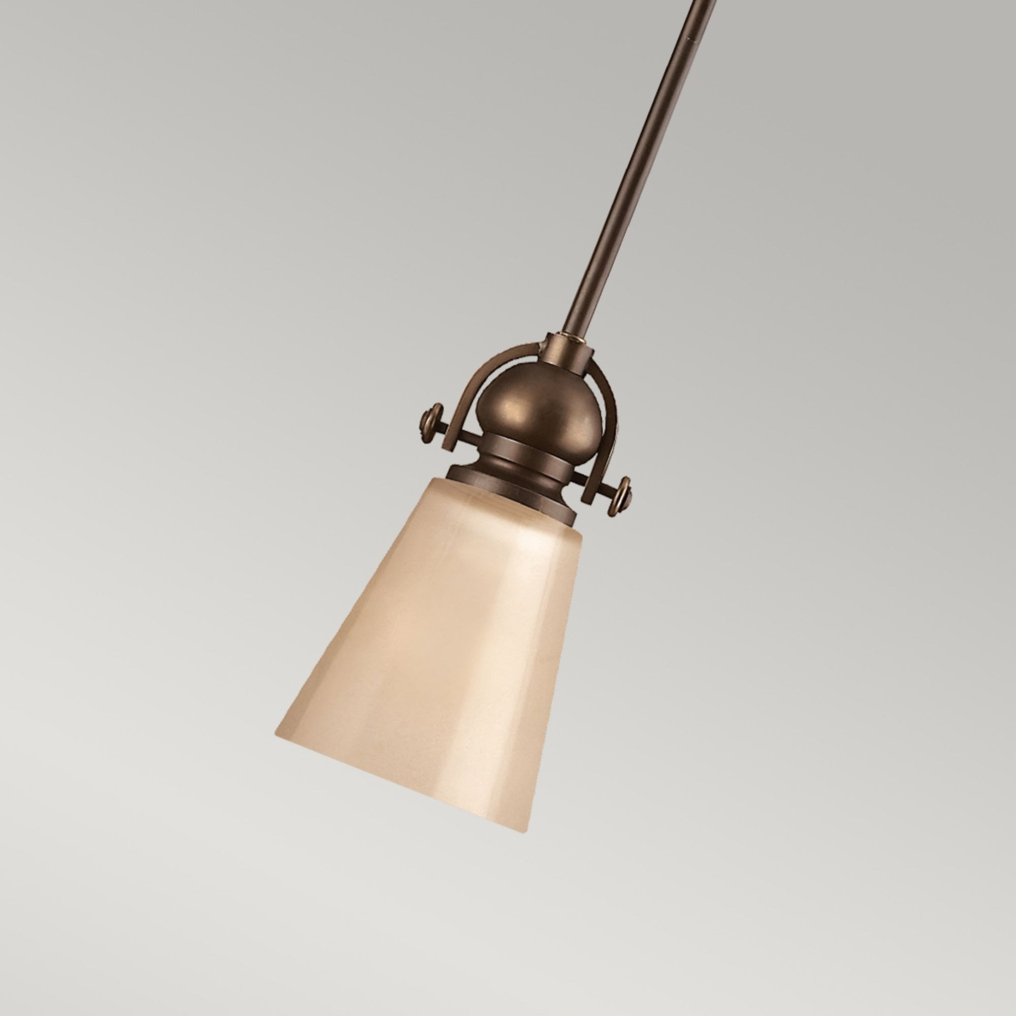 Hinkley Mayflower Single Narrow Mini Pendant - Olde Bronze