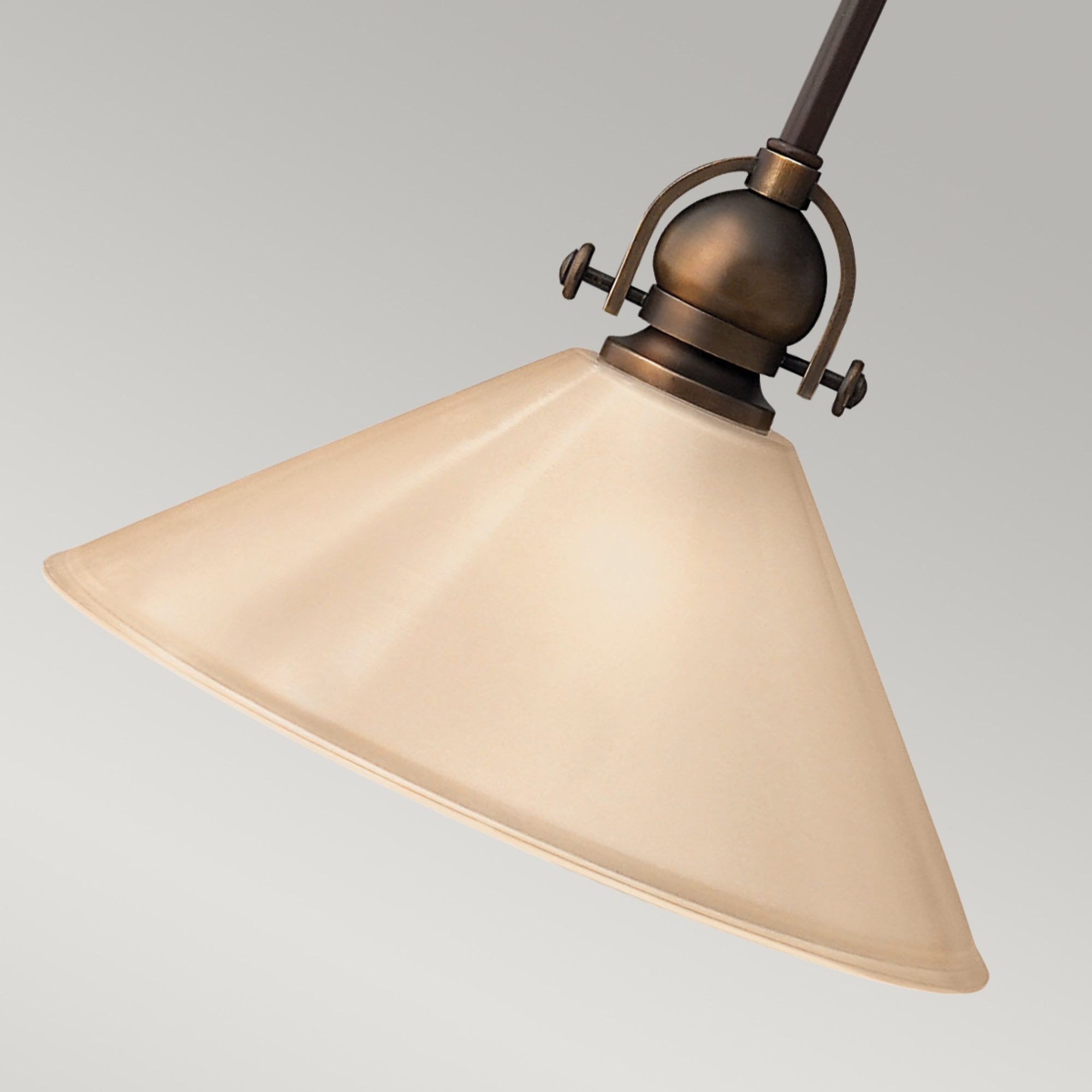 Hinkley Mayflower Single Wide Mini Pendant - Olde Bronze