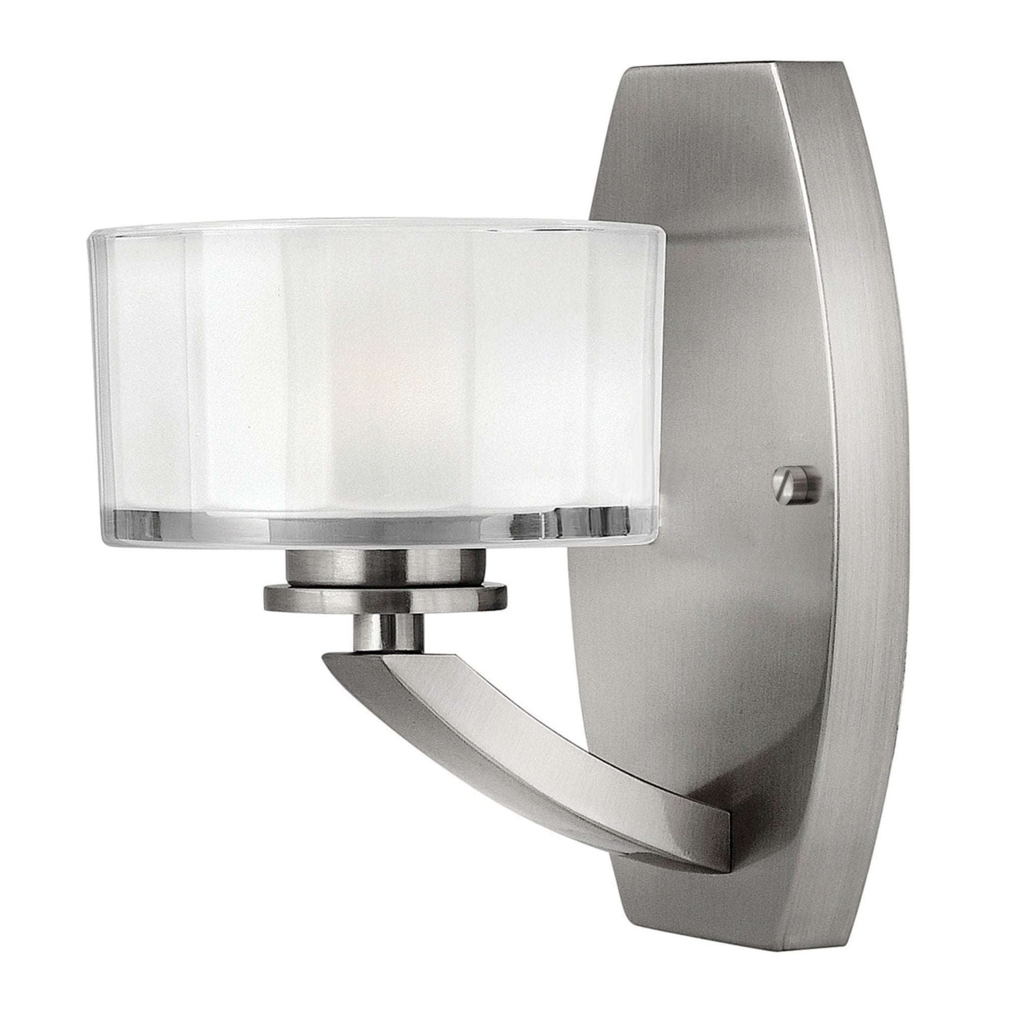 Hinkley Meridian Single Wall Light - Brushed Nickel