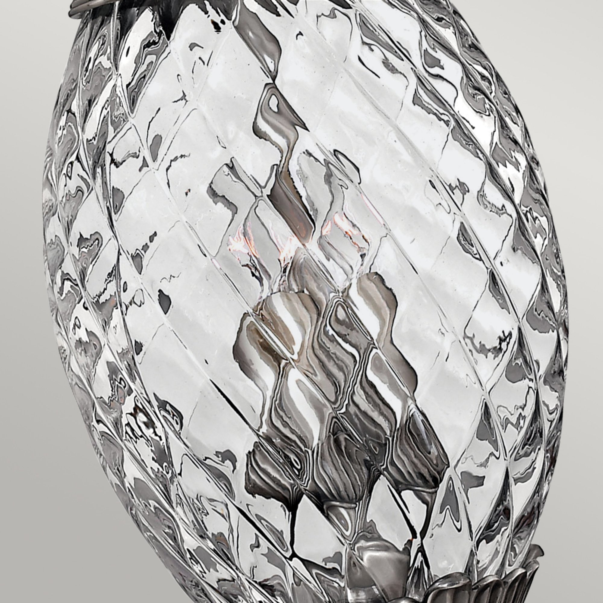 Hinkley Plantation 4 Light Pendant - Polished Antique Nickel