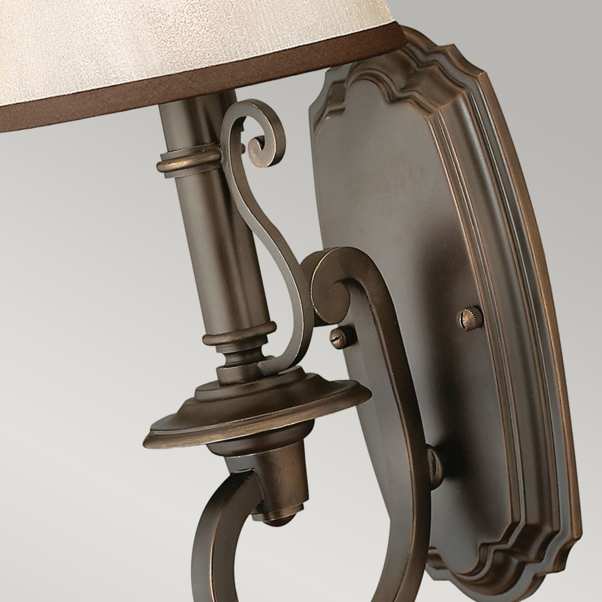 Hinkley Plymouth Single Wall Light - Olde Bronze