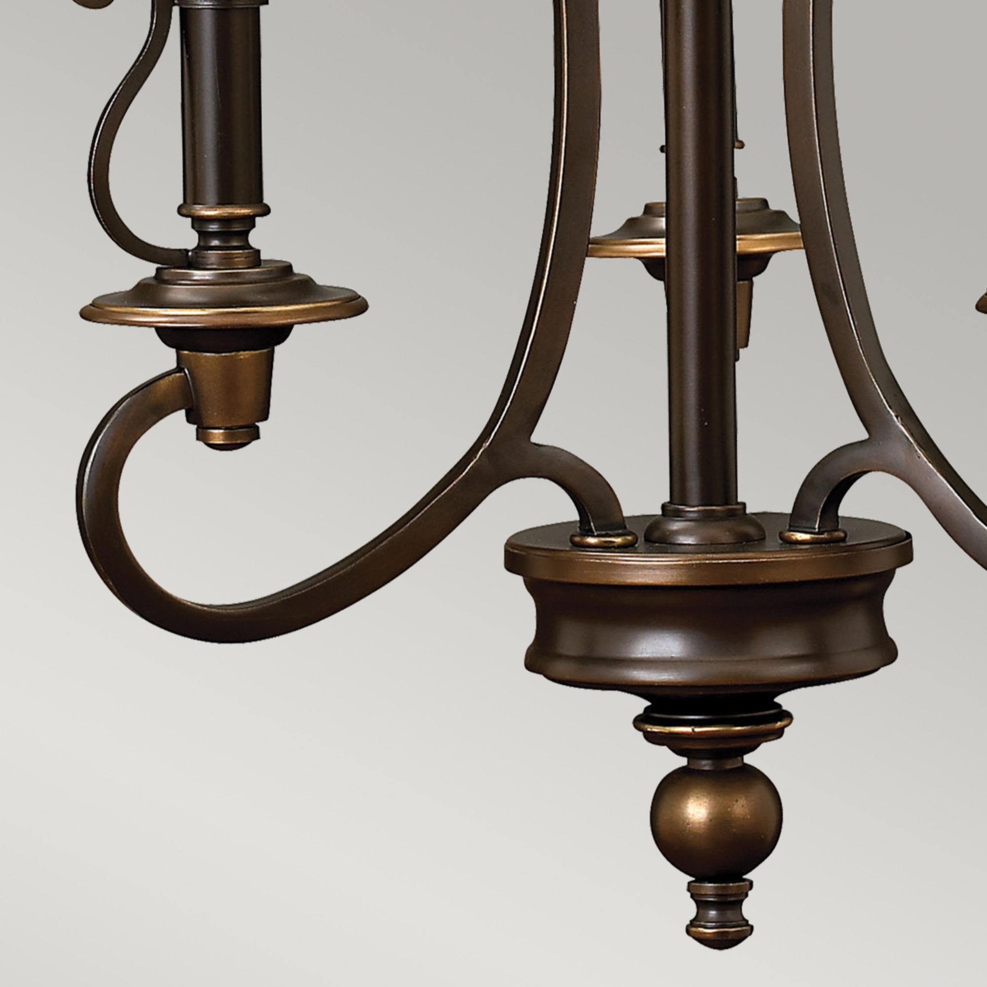 Hinkley Plymouth 3 Light Chandelier - Olde Bronze