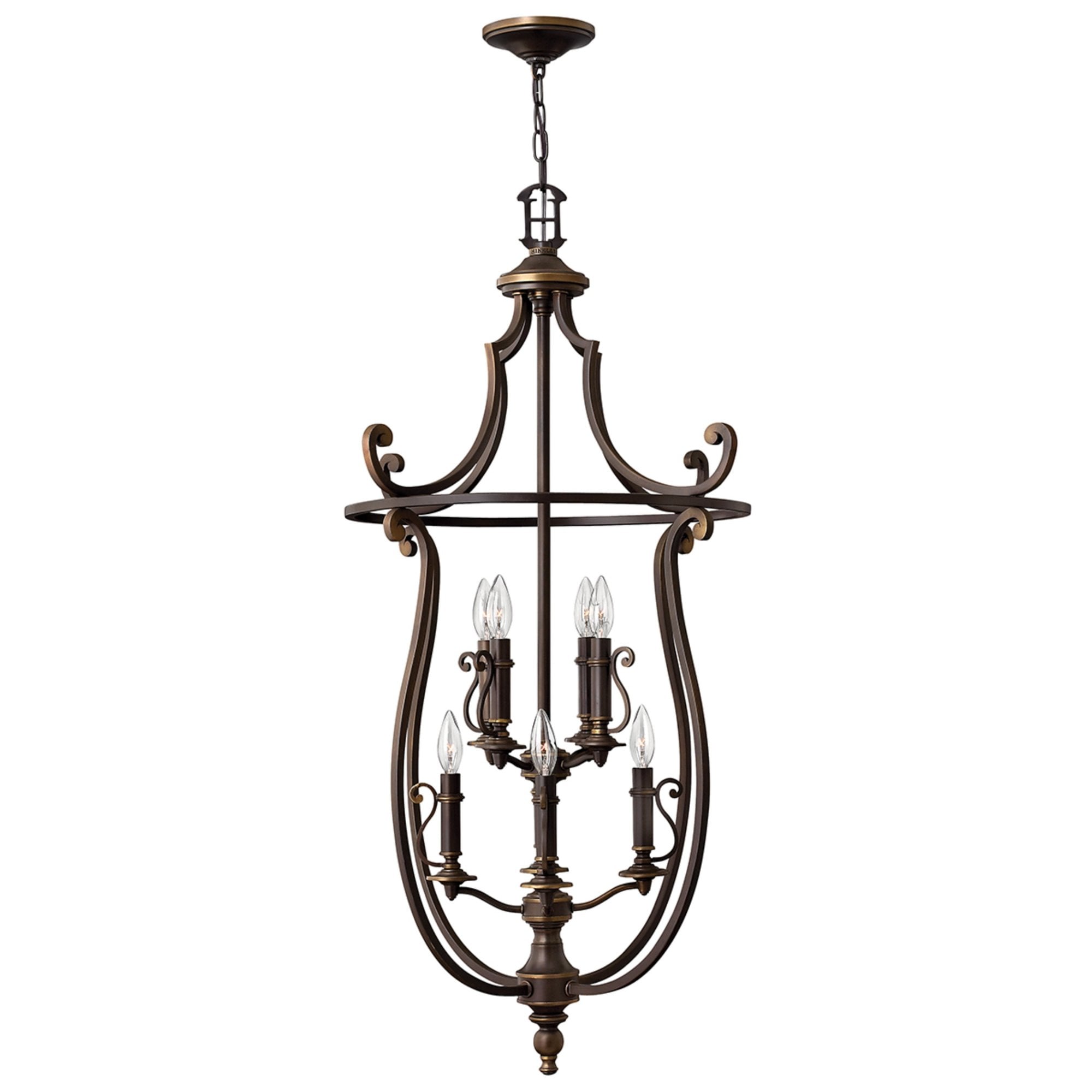 Hinkley Plymouth 8 Light Pendant - Olde Bronze