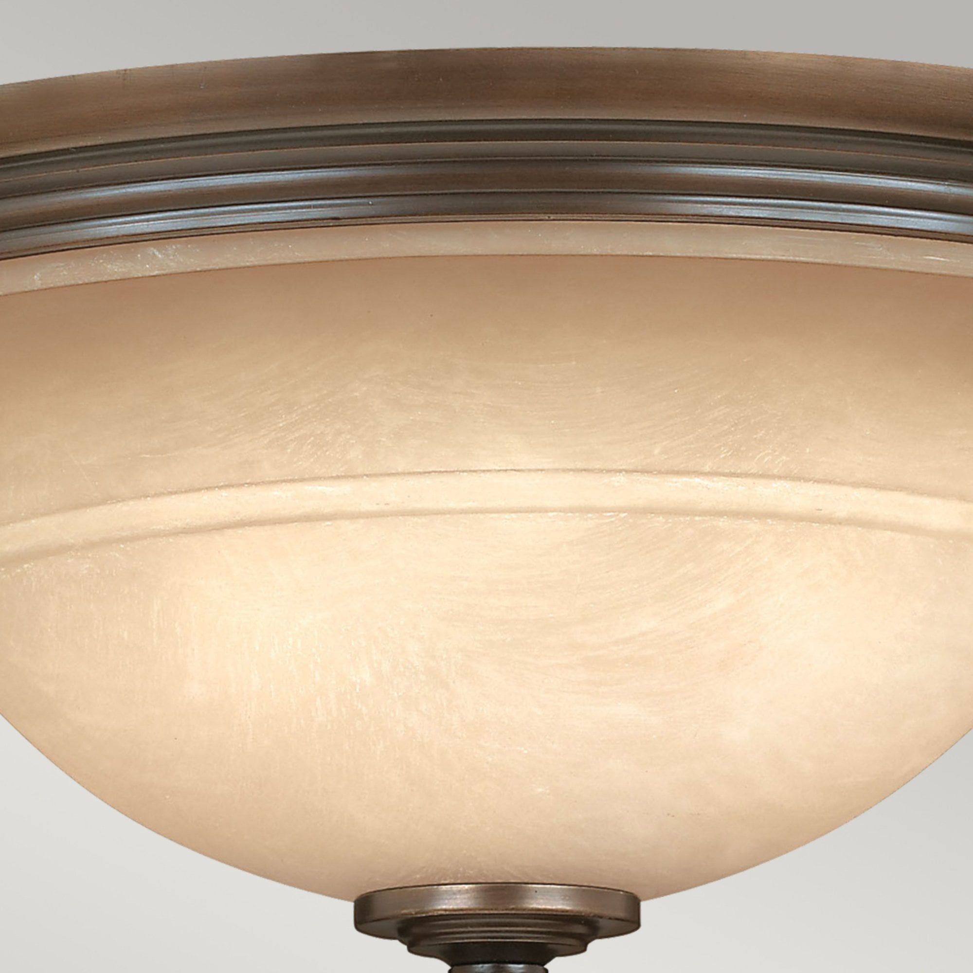 Hinkley Plymouth 3 Light Flush - Olde Bronze