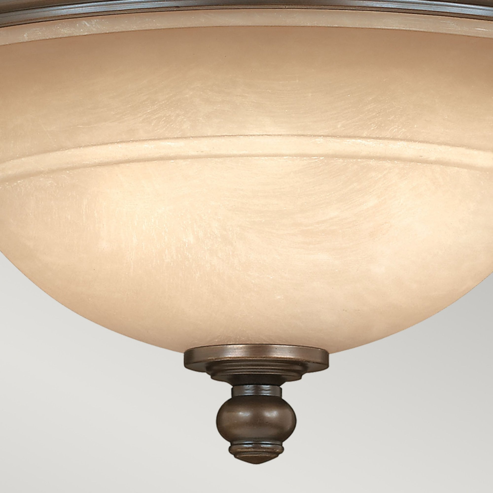 Hinkley Plymouth 3 Light Flush - Olde Bronze