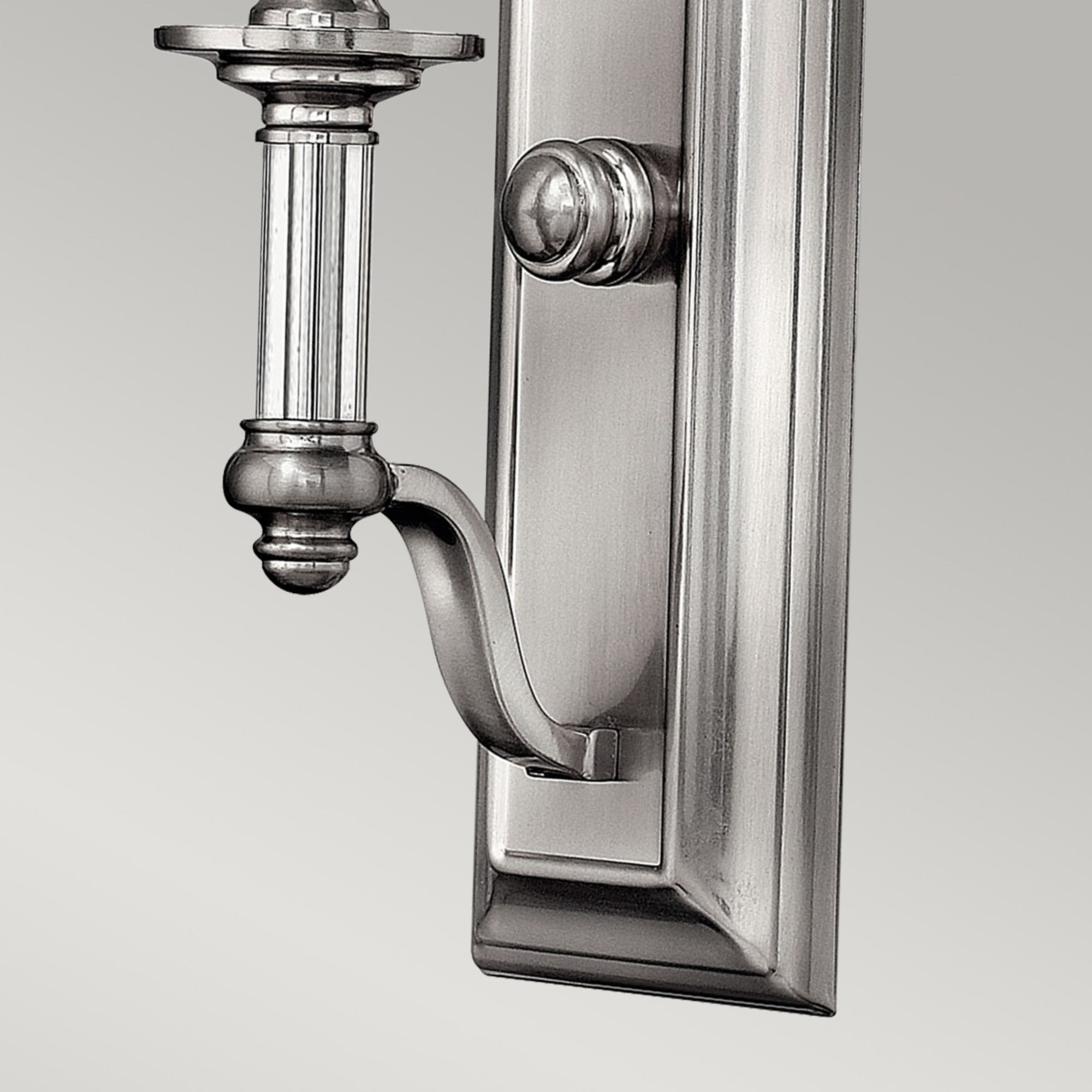 Hinkley Sussex Single Wall Light - Brushed Nickel