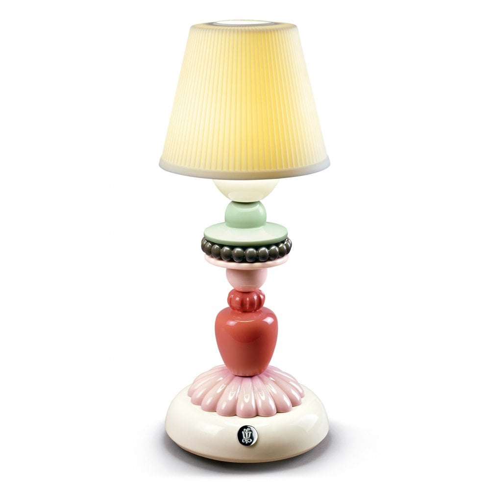 Lladro Sunflower Firefly Table Lamp - Ivory