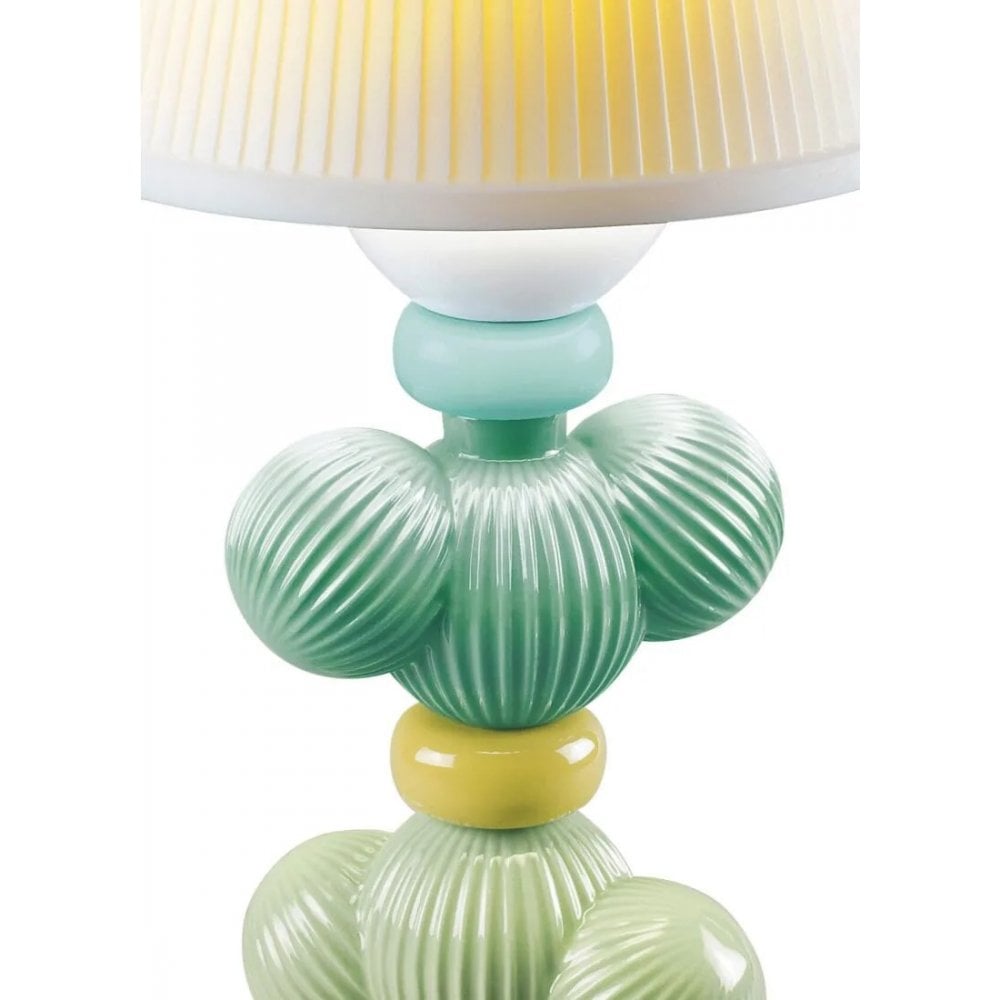 Lladro Cactus Firefly Table Lamp - Green