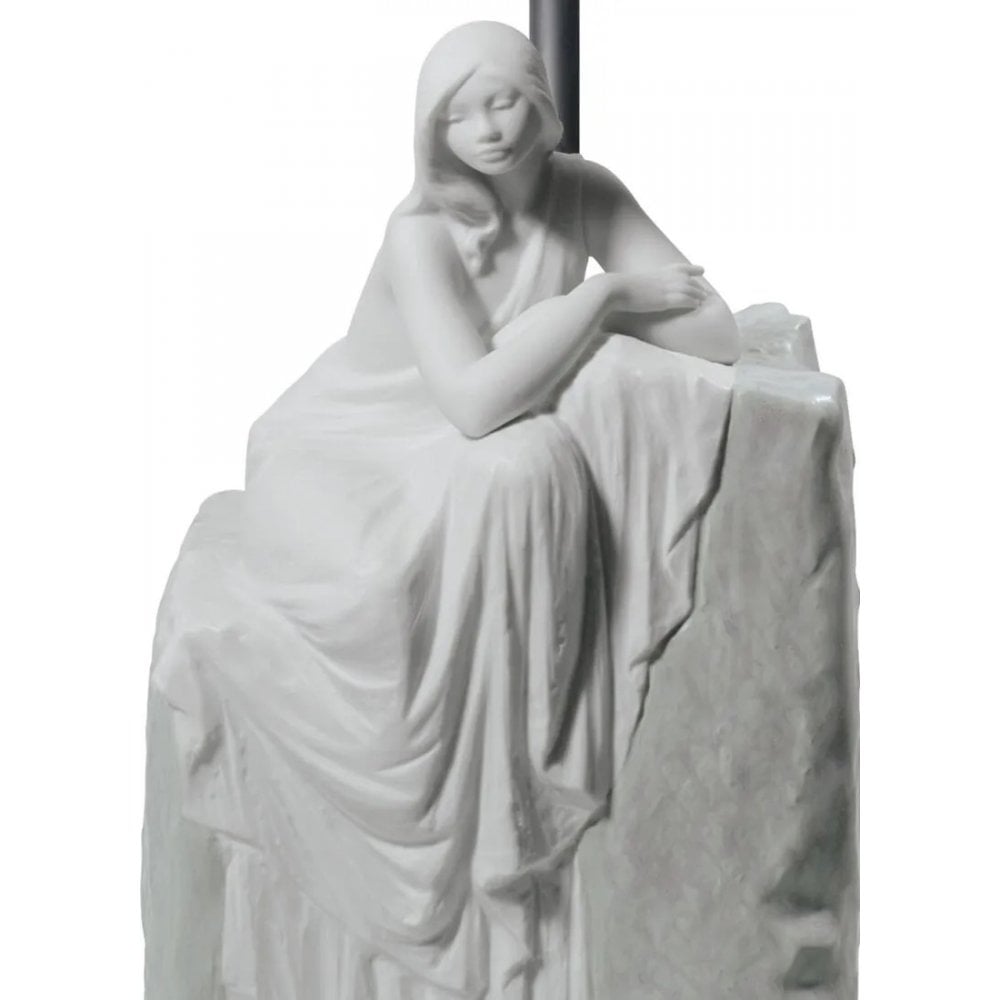 Lladro Meditating Woman I Table Lamp