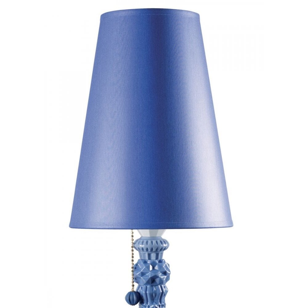 Lladro Belle De Nuit Table Lamp - Blue