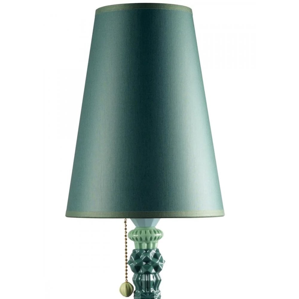 Lladro Belle De Nuit Table Lamp - Green