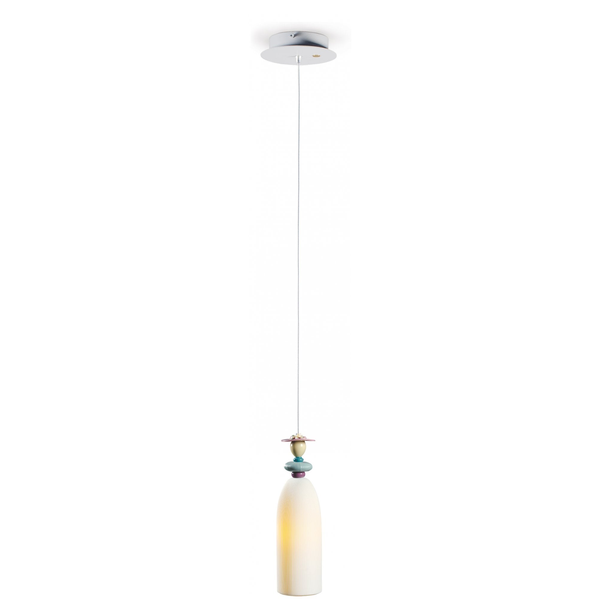 Lladro Mademoiselle Hanging Lamp - Celia