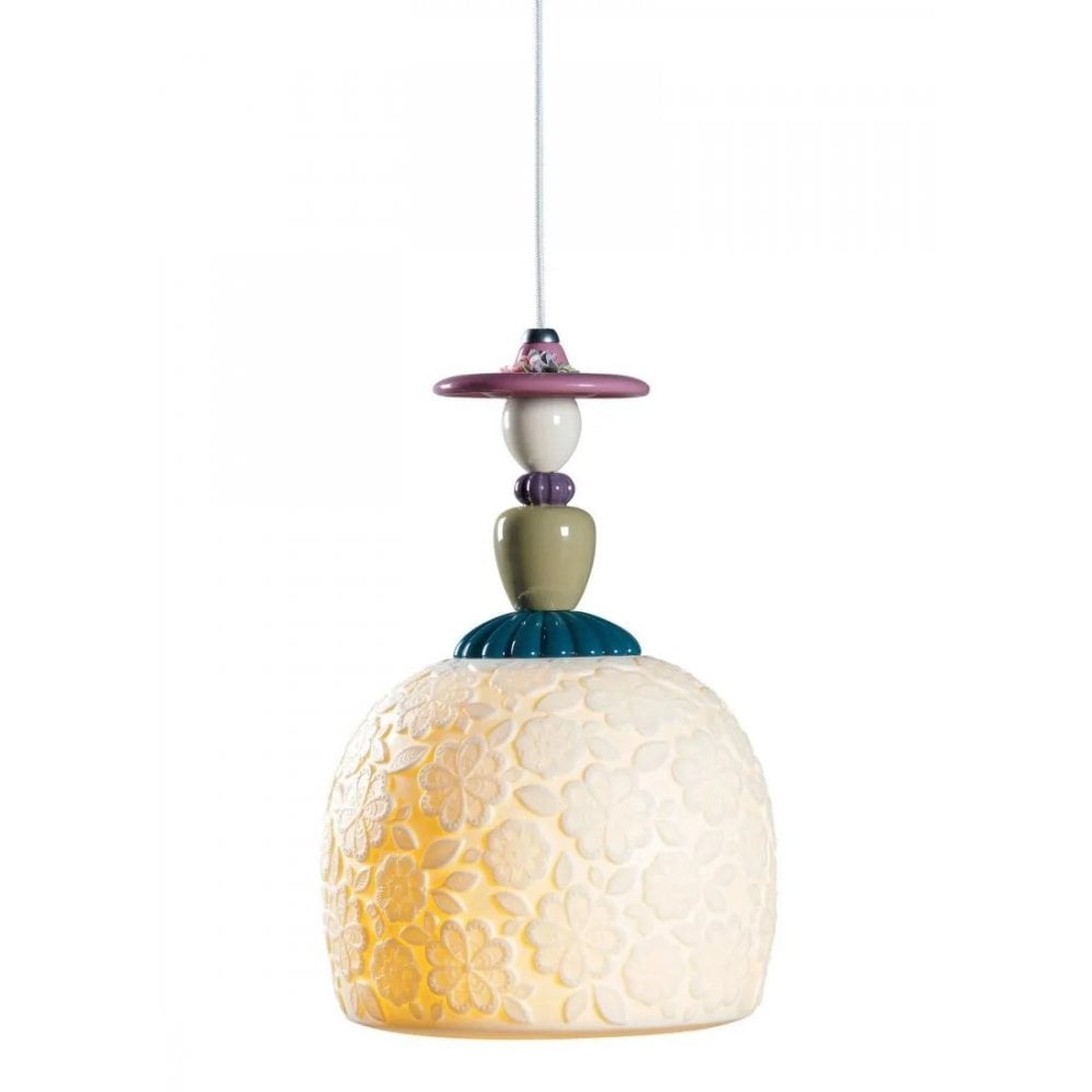 Lladro Mademoiselle Hanging Lamp - Annette