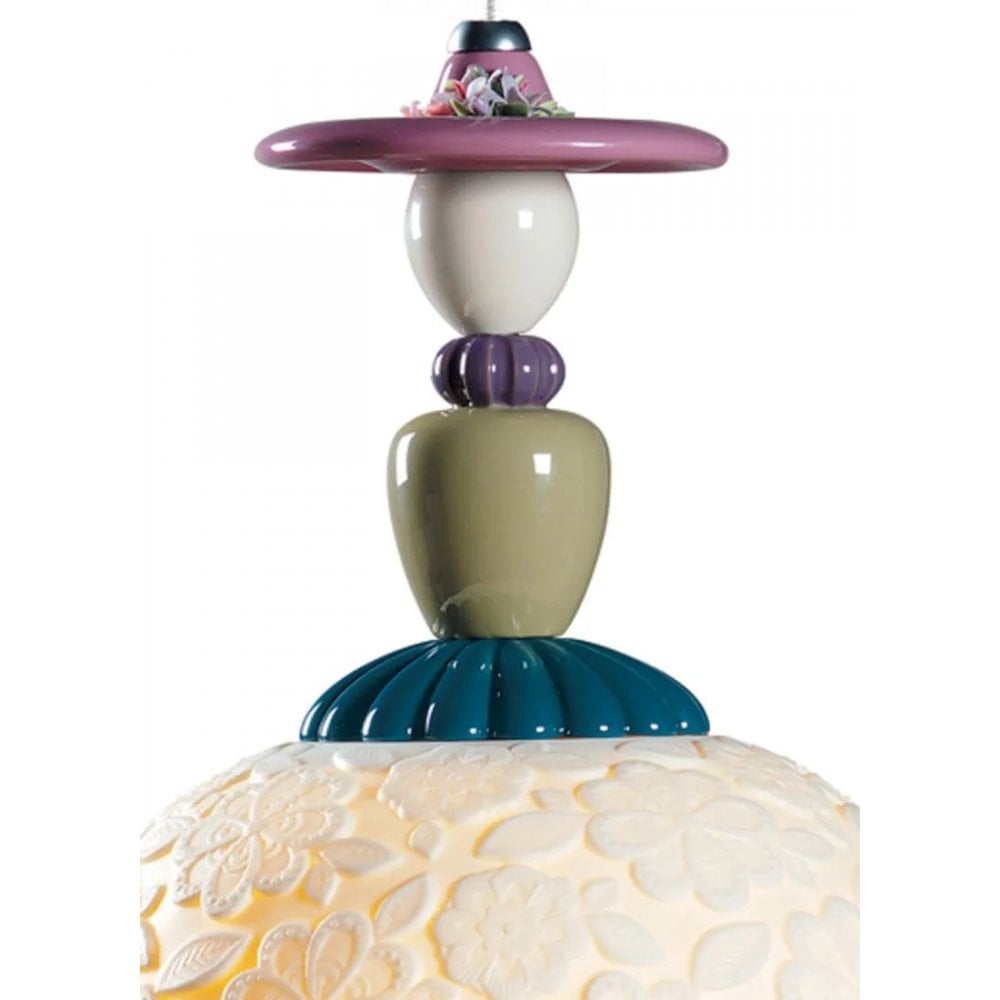 Lladro Mademoiselle Hanging Lamp - Annette