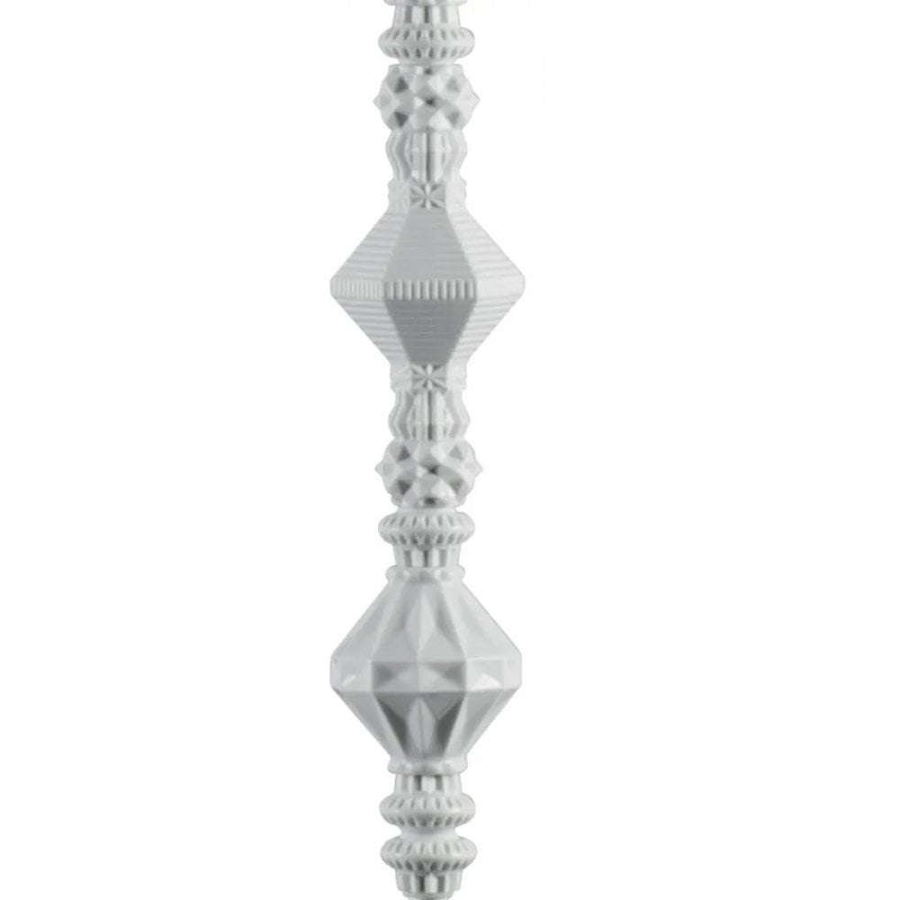 Lladro Belle De Nuit Floor Lamp II - White