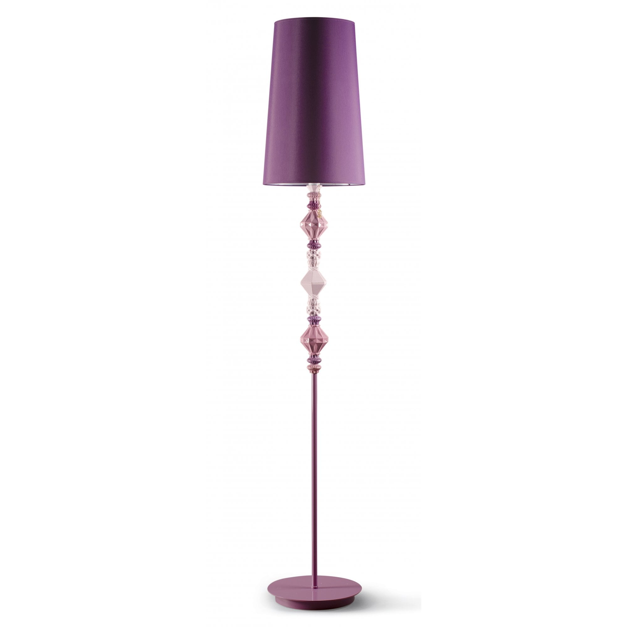Lladro Belle De Nuit Floor Lamp II - Pink