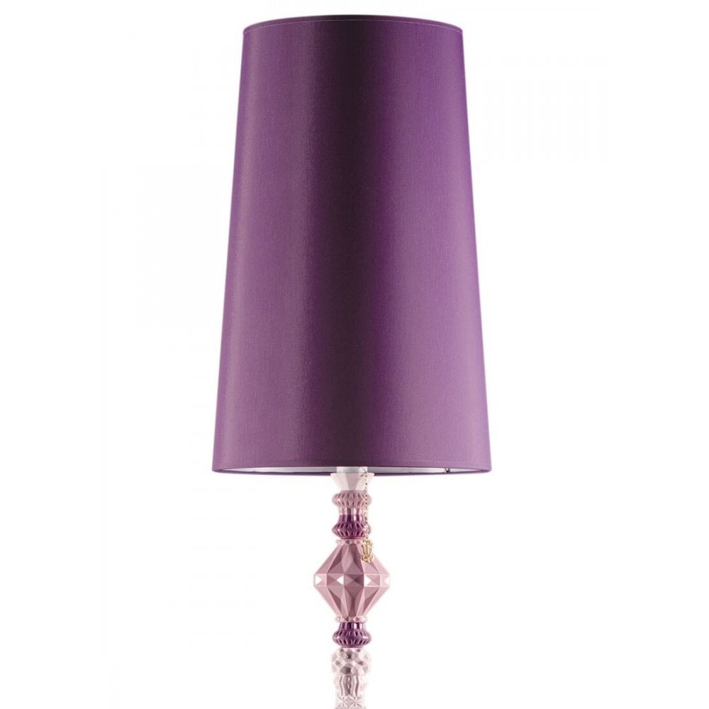 Lladro Belle De Nuit Floor Lamp II - Pink