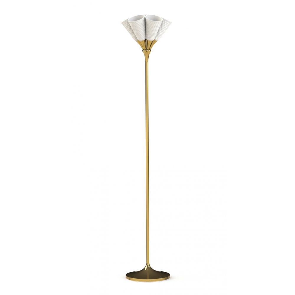 Lladro Jamz Floor Lamp - Gold