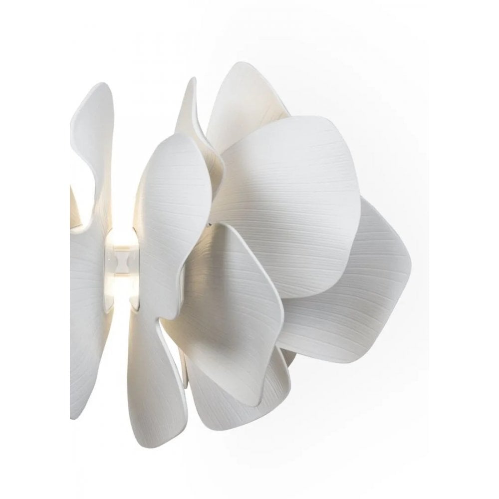 Lladro Nightbloom Wall Sconce Light - White