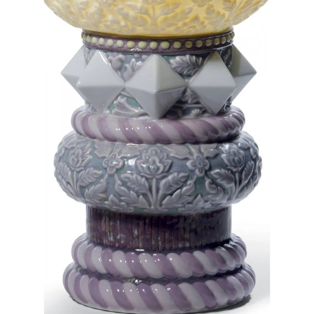 Lladro Peacock Table Lamp