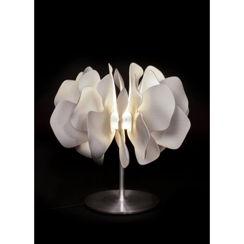 Lladro Nightbloom Table Lamp - White