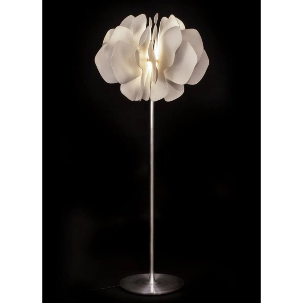 Lladro Nightbloom Floor Lamp - White