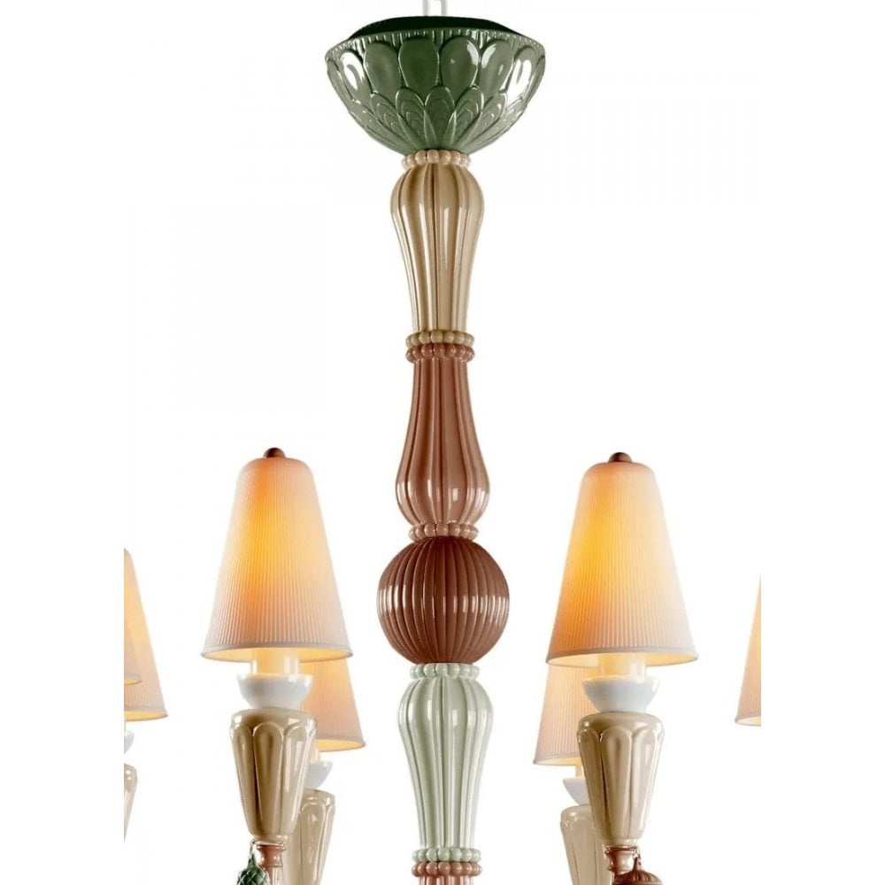 Lladro Ivy & Seed 8 Light Chandelier - Spices