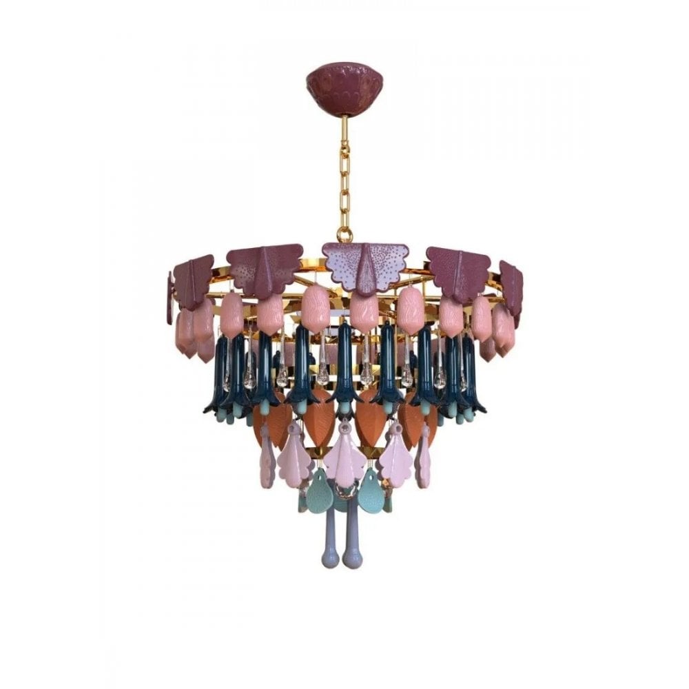 Lladro Seasons 70cm Chandelier - Fall