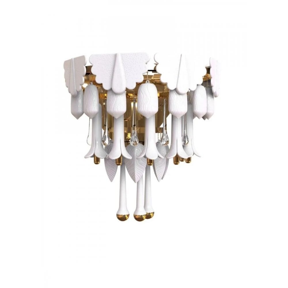 Lladro Seasons Wall Sconce Light - Sunrise