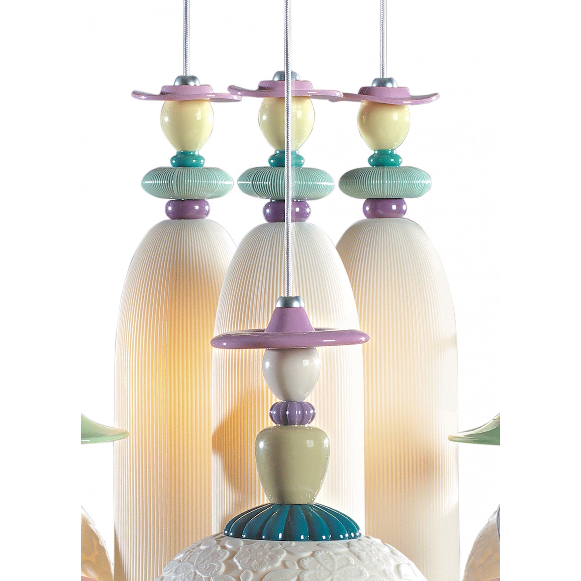 Lladro Mademoiselle 9 Light Chandelier - Seaside Dreams