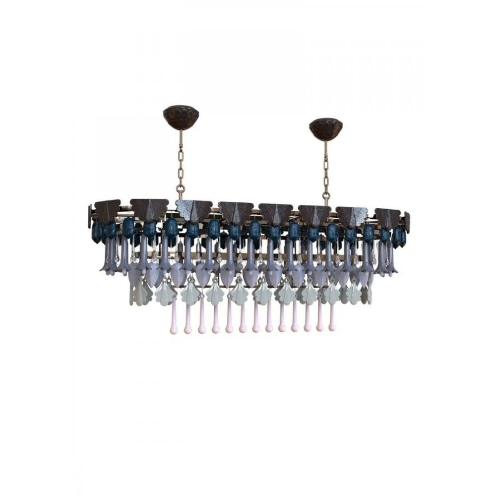 Lladro Seasons 150cm Oval Chandelier - Winter