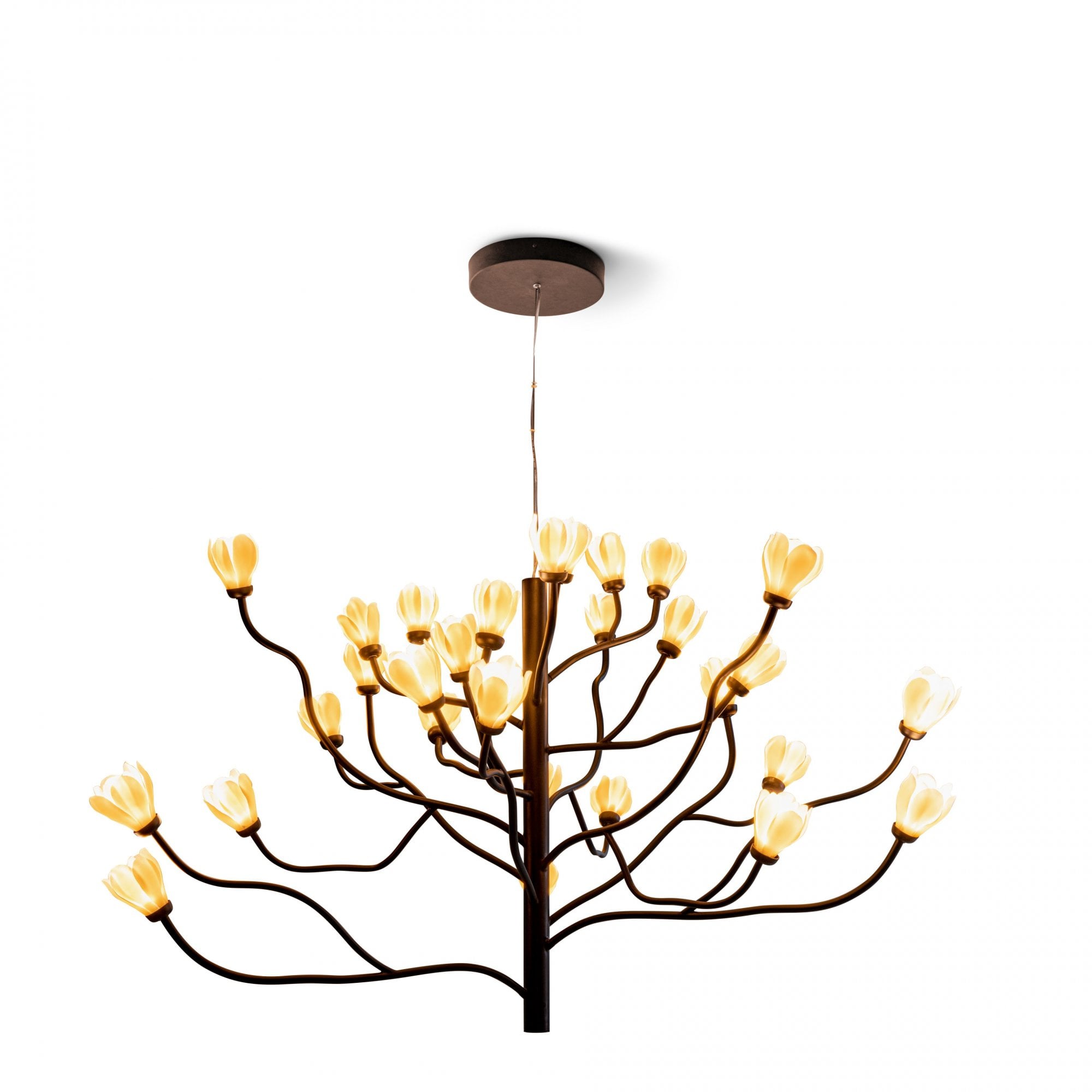 Lladro Mokuren Chandelier