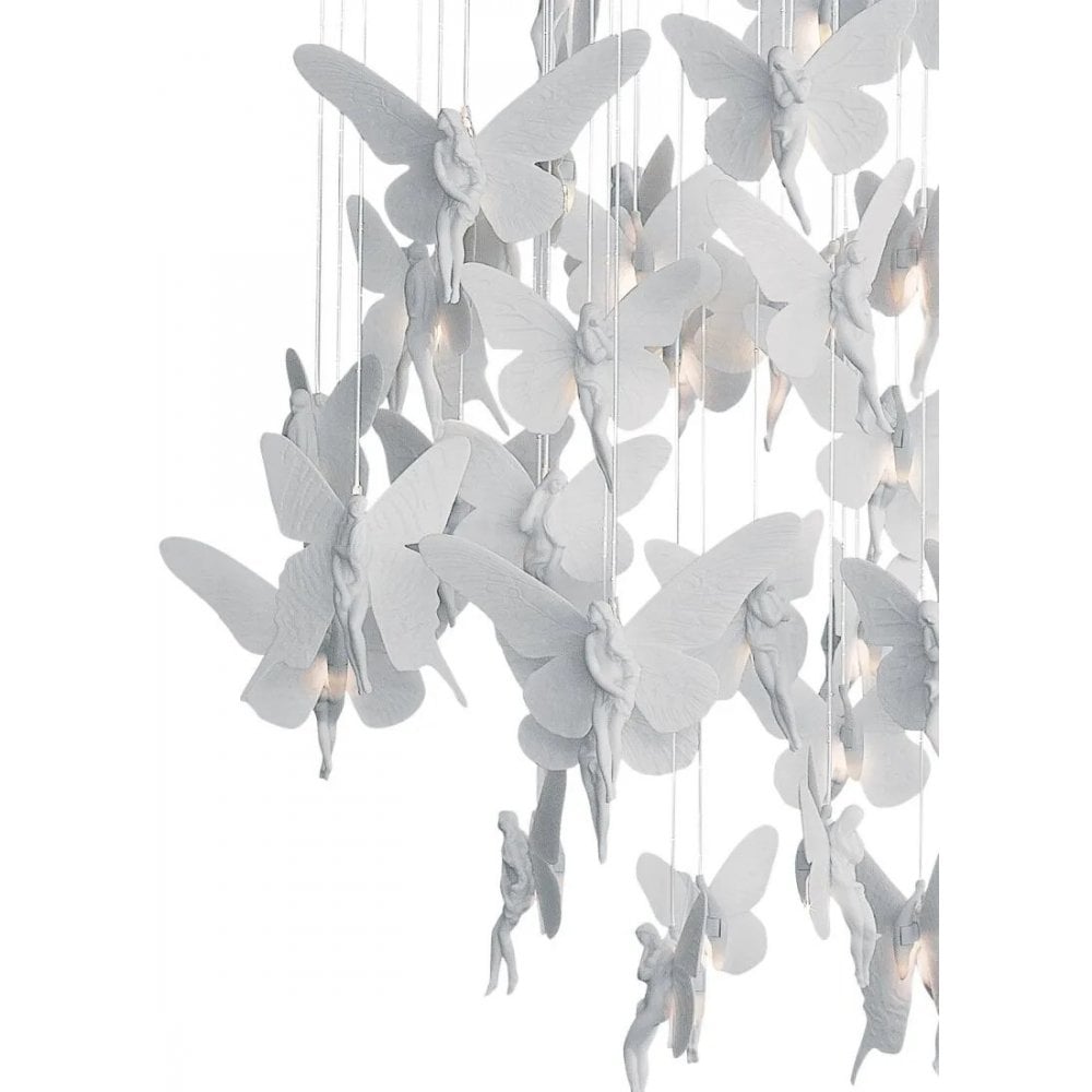 Lladro Niagara Chandelier 0.60m - White