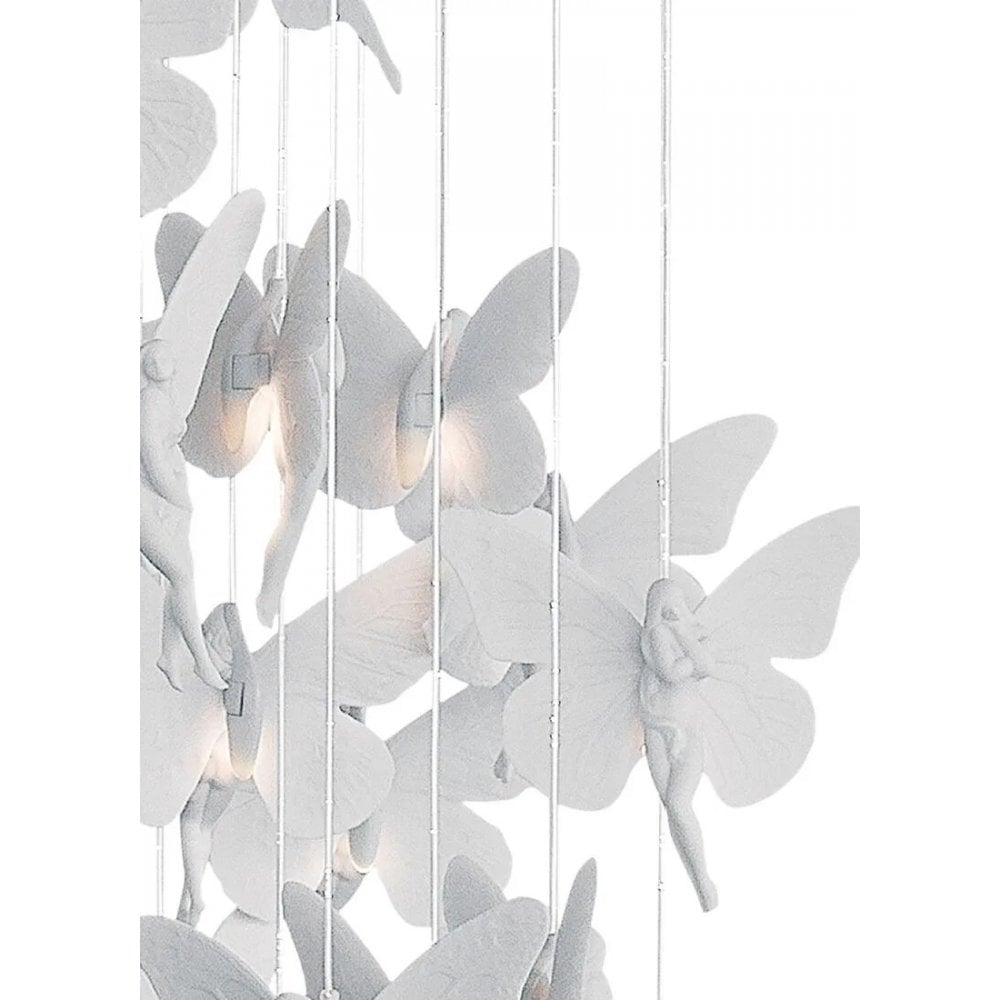 Lladro Niagara Chandelier 0.60m - White