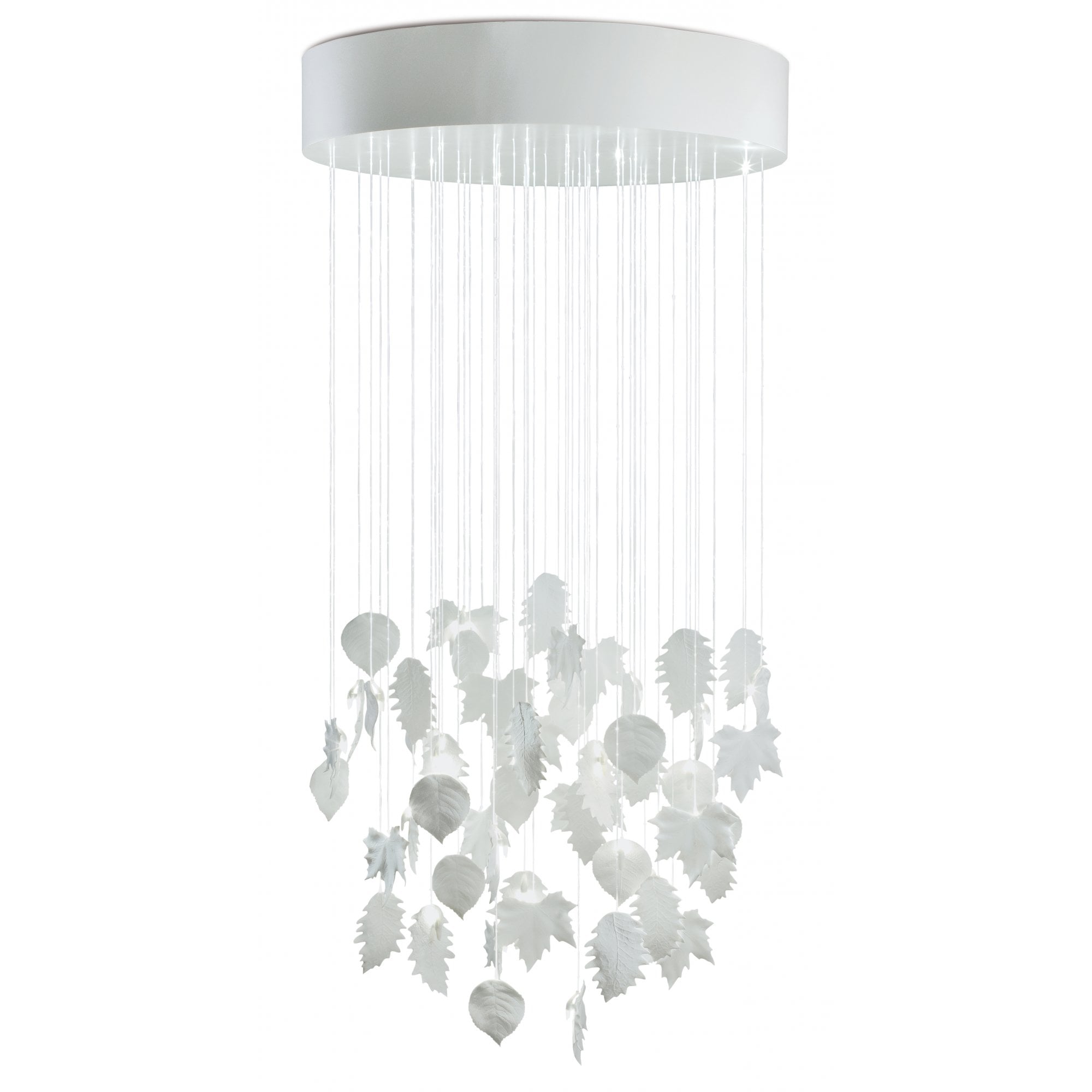Lladro Magic Forest Chandelier 0.80m - White