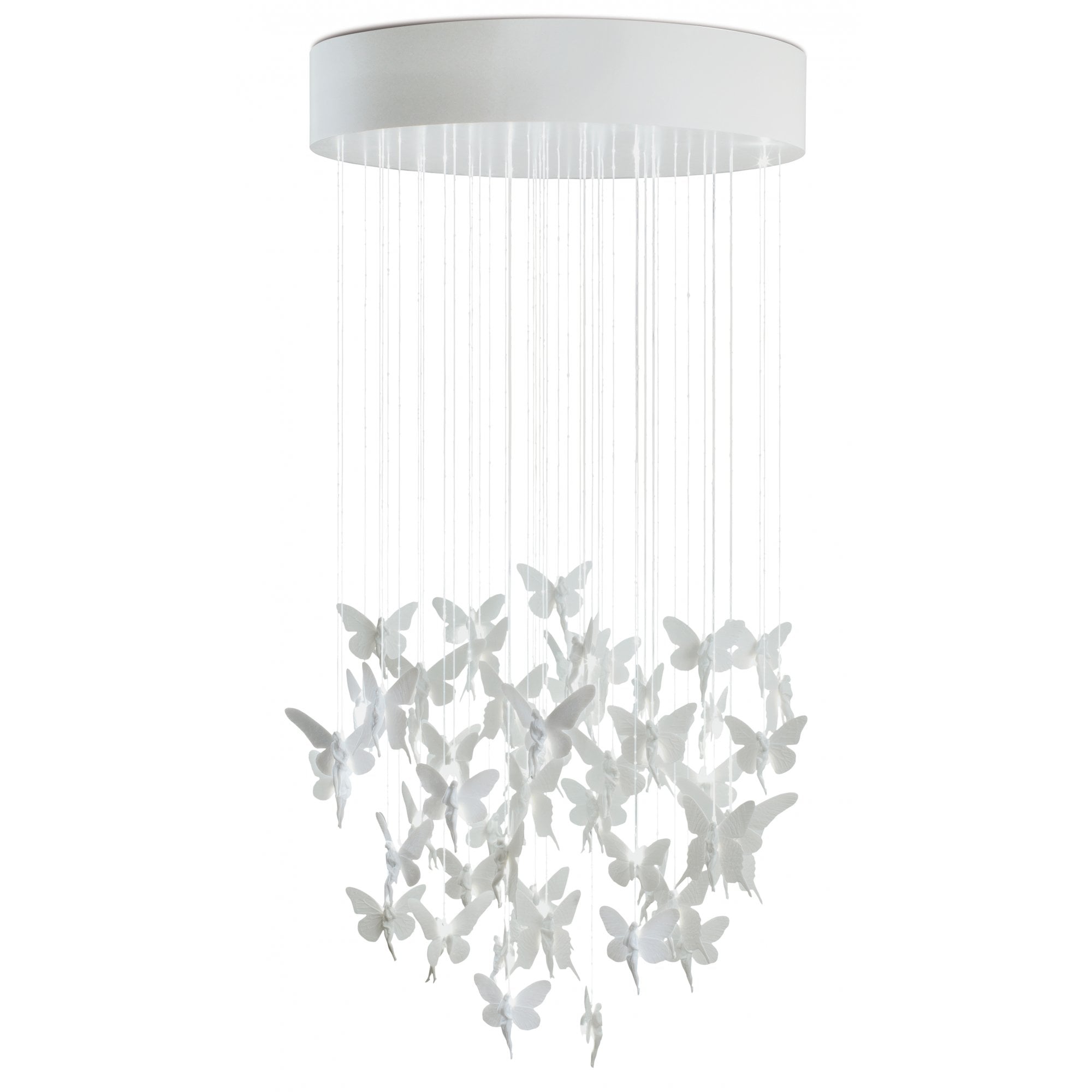 Lladro Niagara Chandelier 0.80m - White