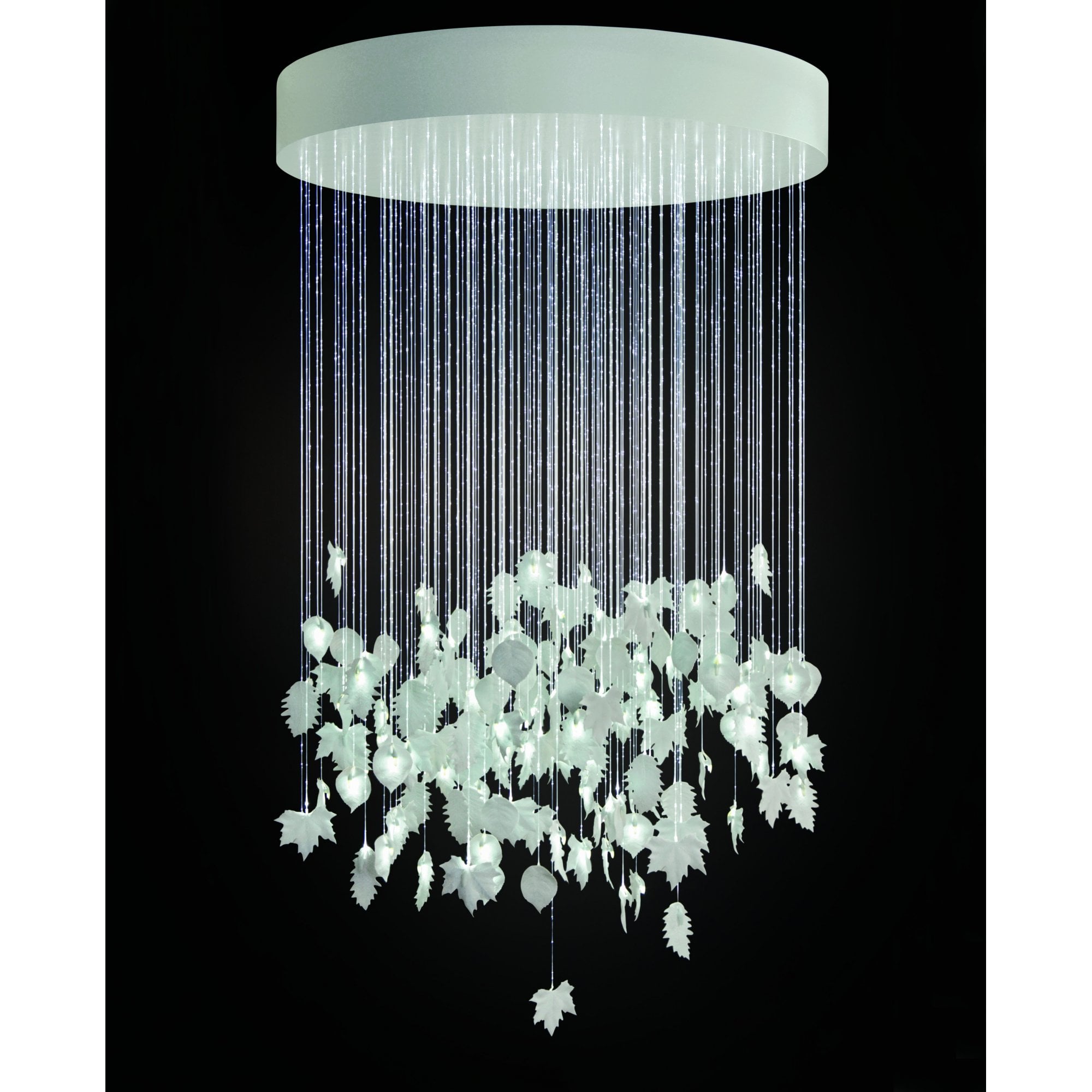 Lladro Magic Forest Chandelier 1.35m - White
