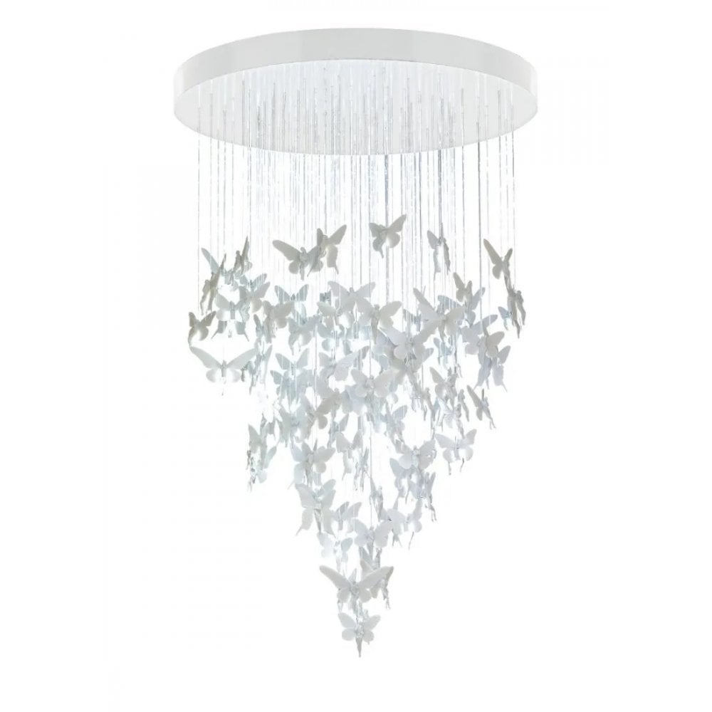 Lladro Niagara Chandelier 1.10m - White