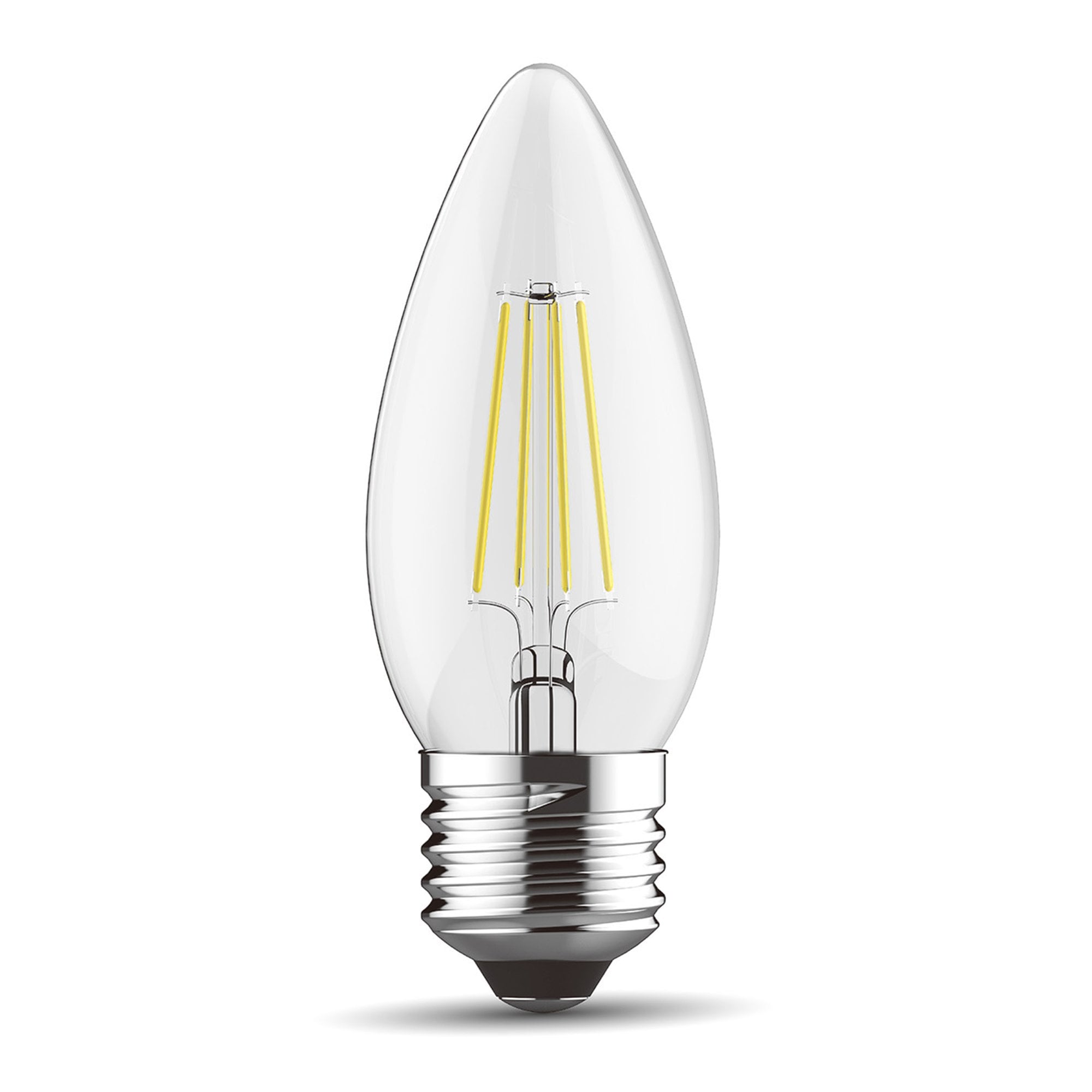 Luxram Value Classic 4W LED Candle E27 Warm White - 2700K (Non-Dimmable)
