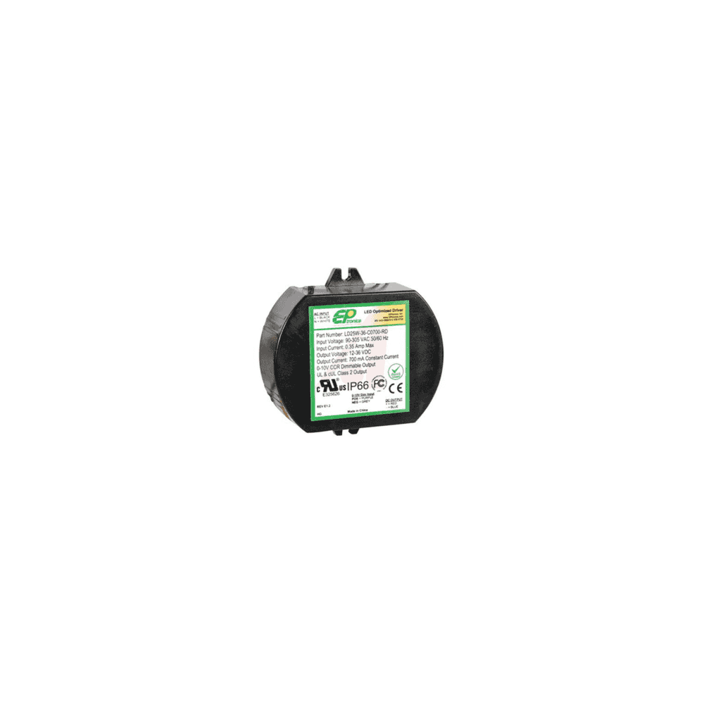 Hunza T-LD25W 25 Watt LED Driver (1-10v Dimming)