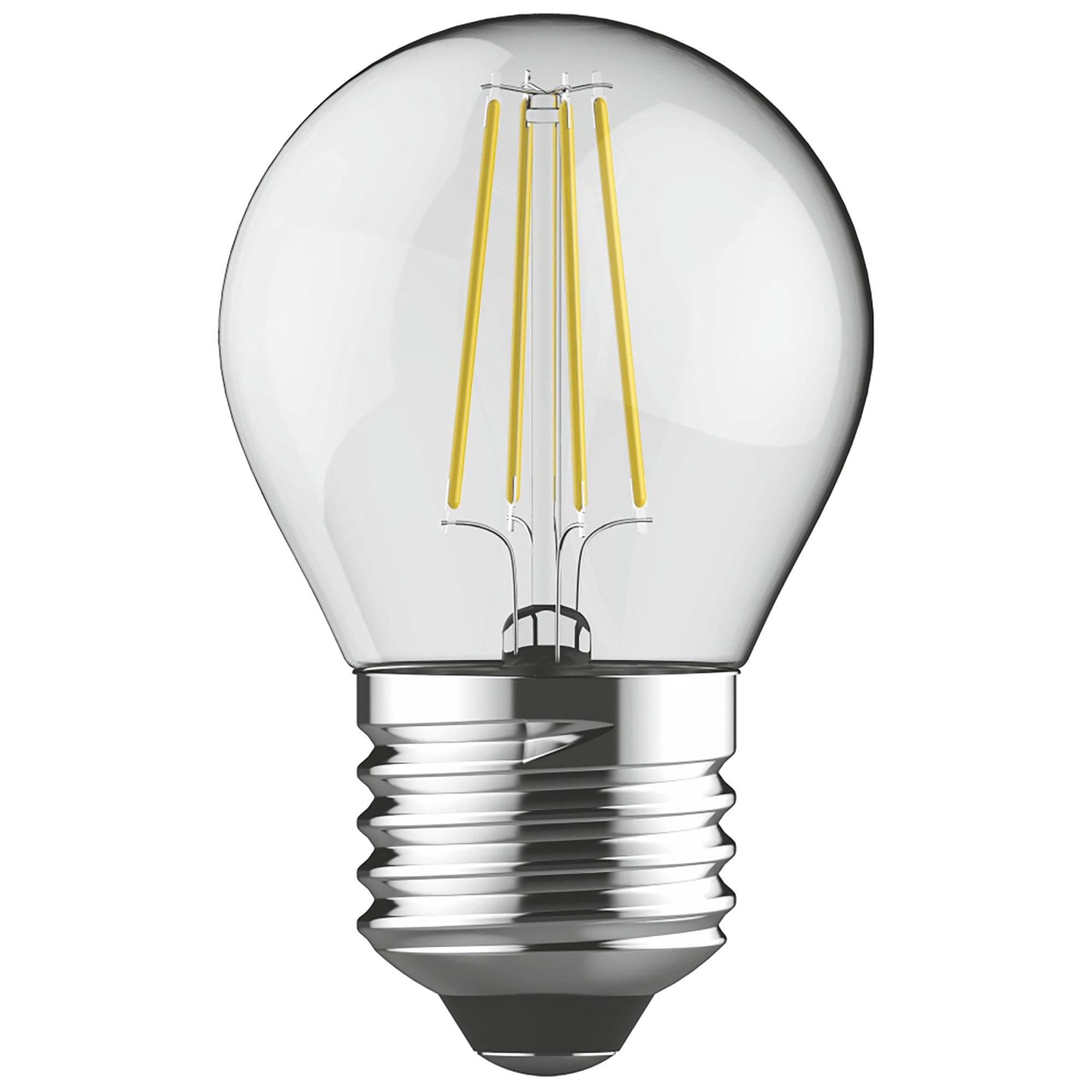 Luxram Value Classic 4W E27 LED Ball Warm White - 2700K - Dimmable