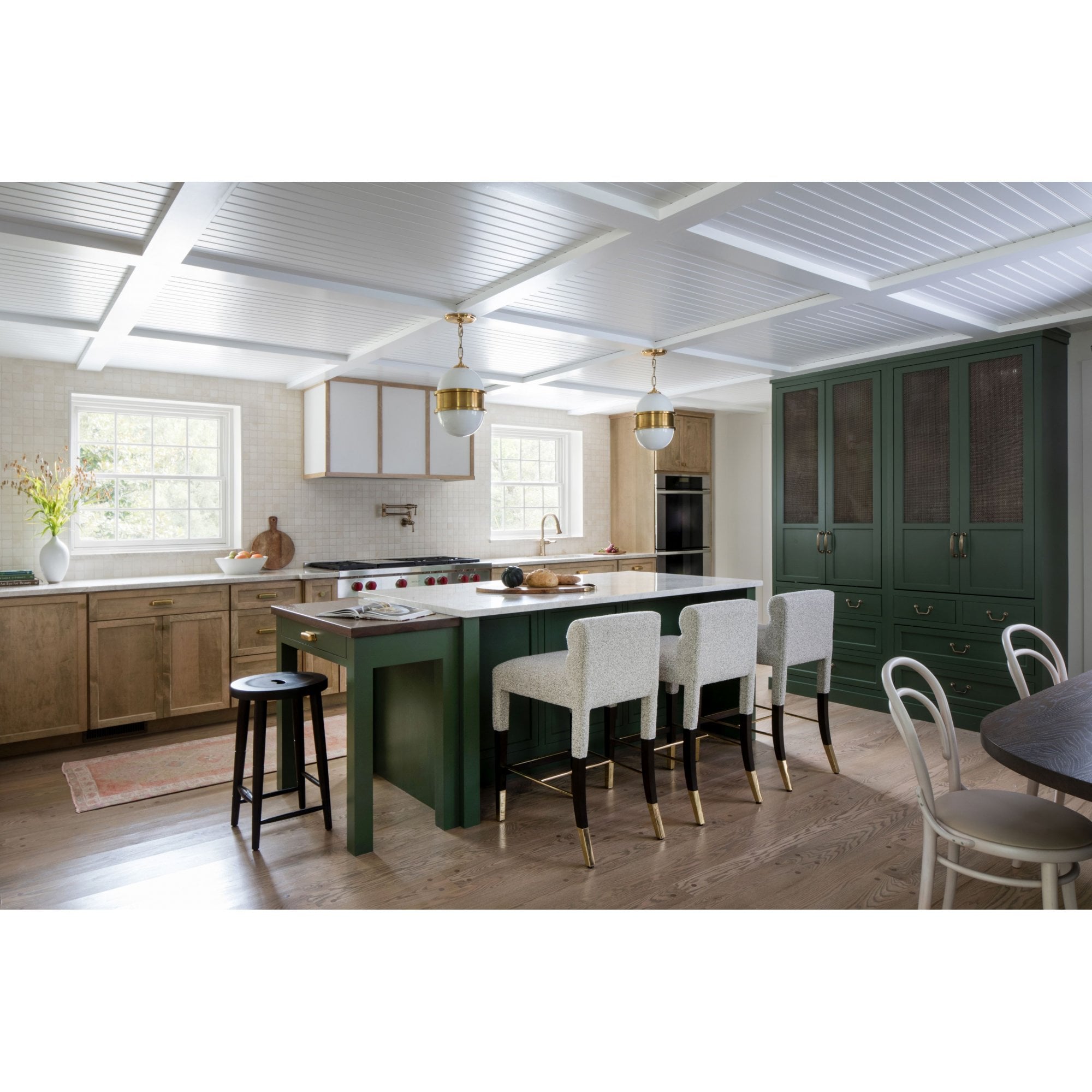 Corbett Broomley 1 Light Pendant - Vintage Brass